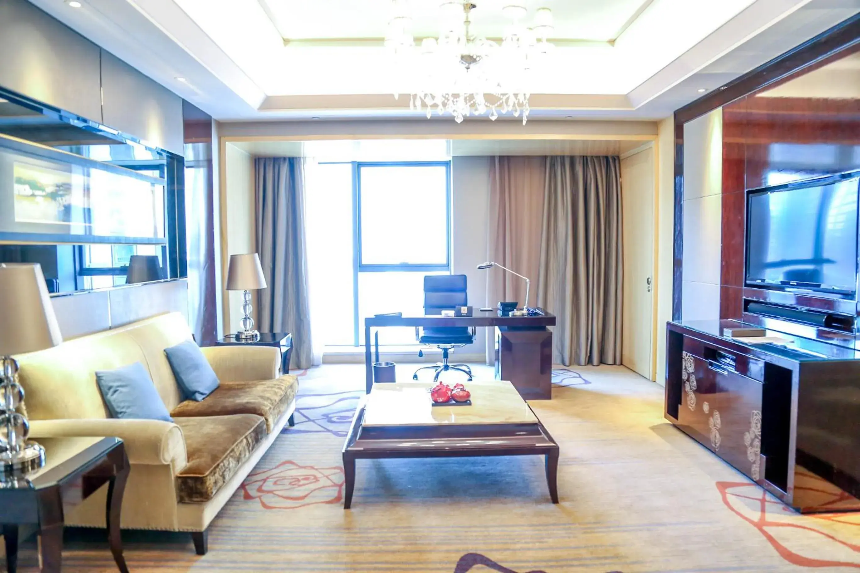 Living room in Wanda Realm Huaian Living room in Wanda Realm Huaian