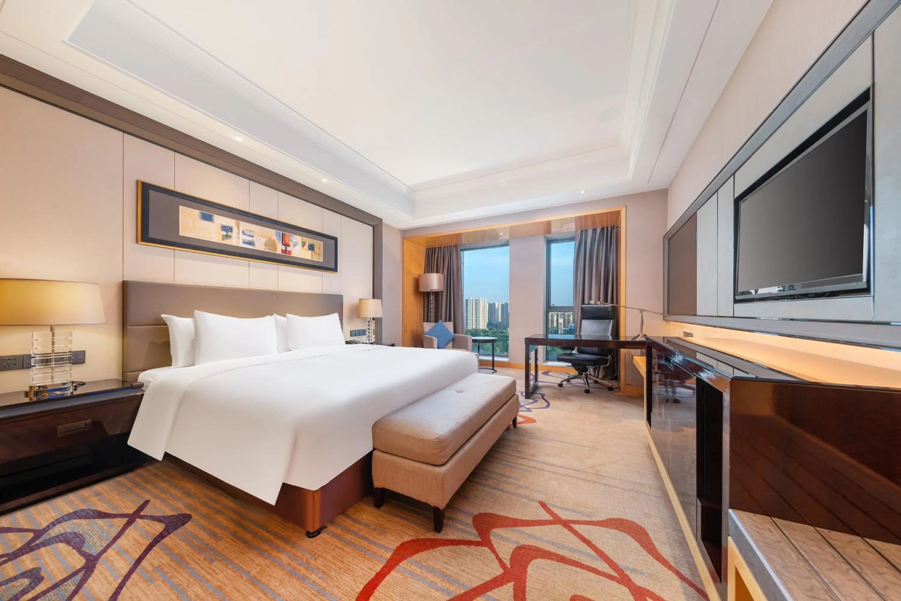 Bed in Wanda Realm Huaian