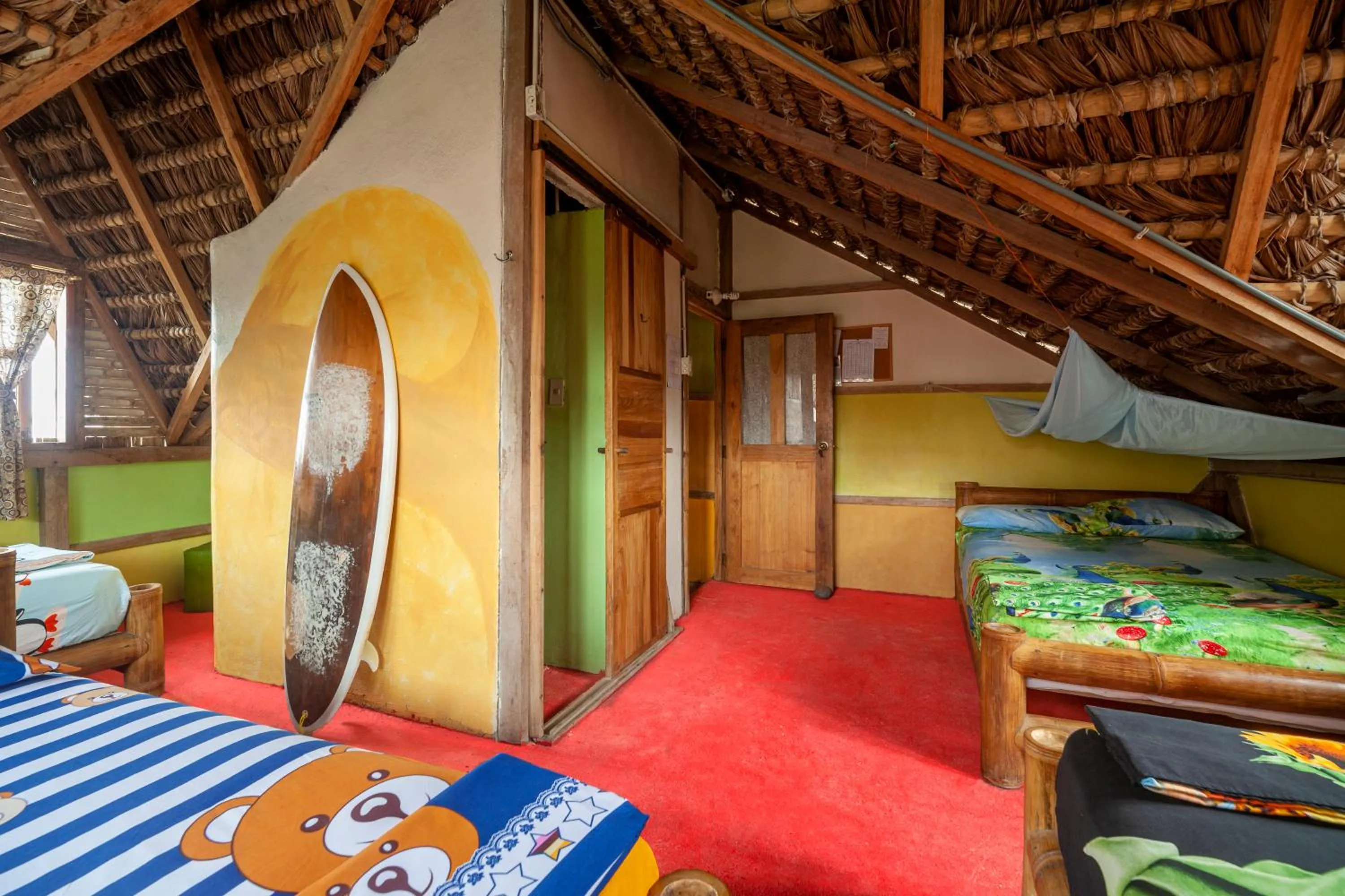 Bed in 4-Bed Dormitory Room in La Casa Mompiche