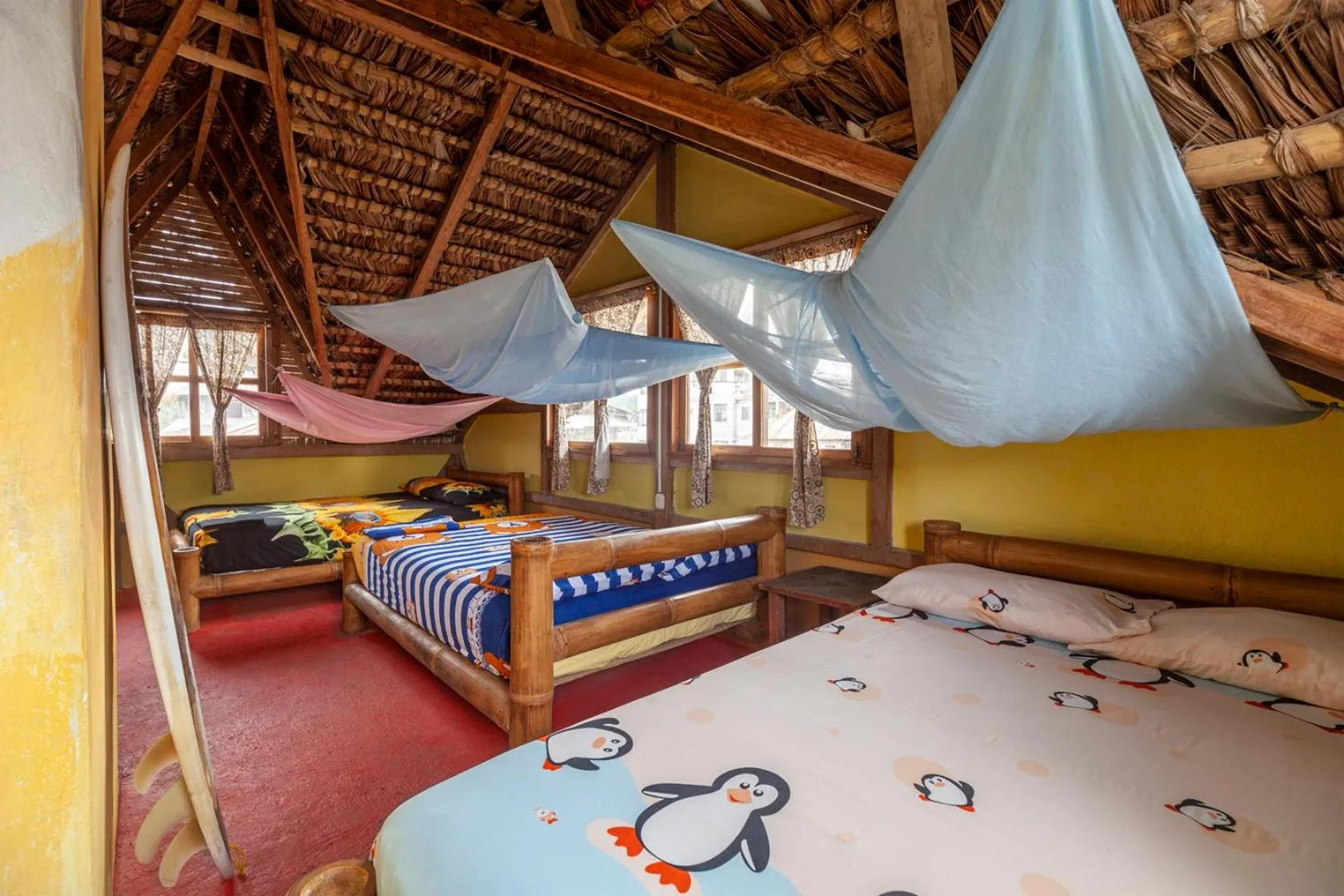 Family Room with Private Bathroom in La Casa Mompiche