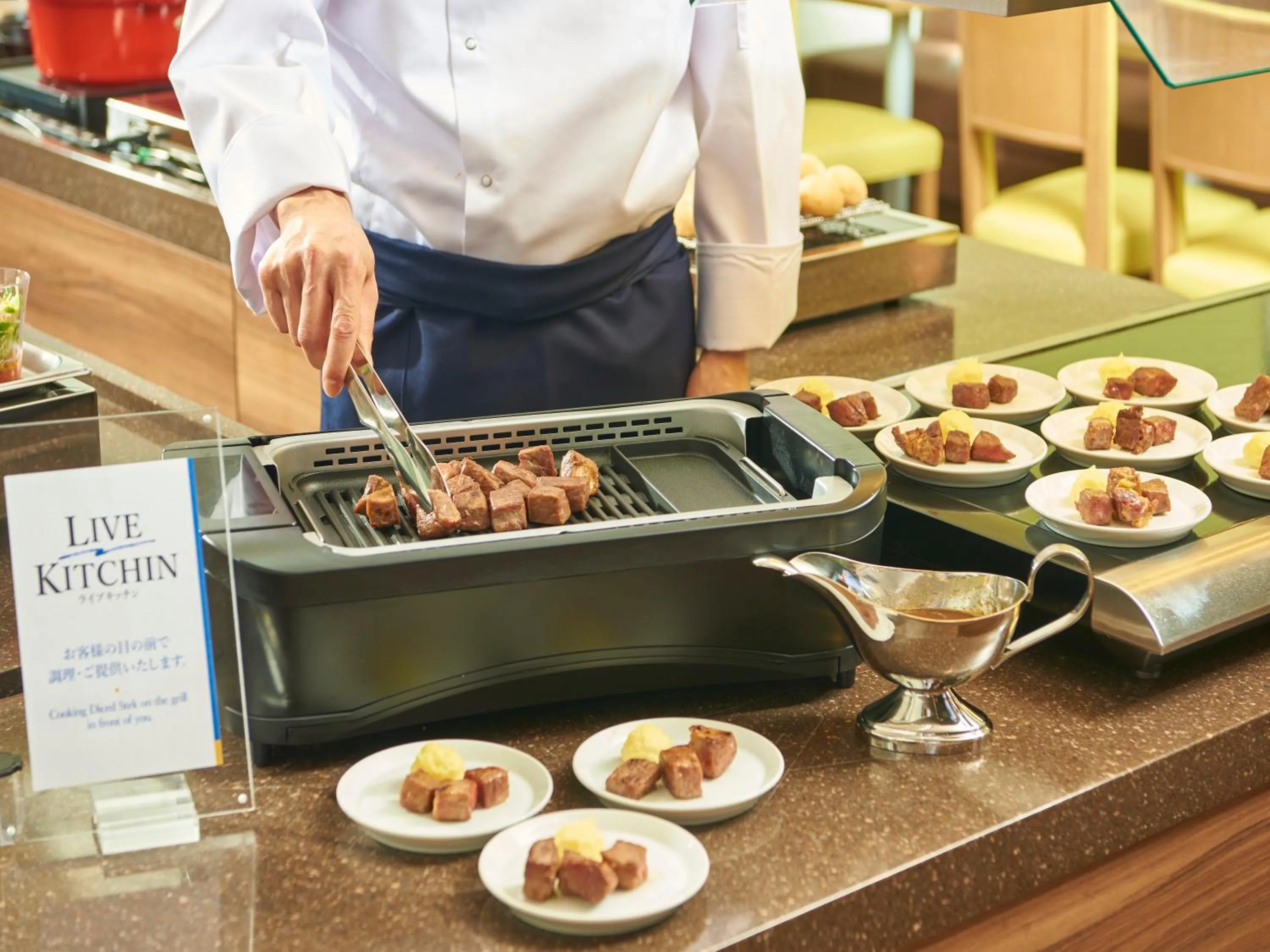 Breakfast in Keio Presso Inn Tokyo Station Yaesu