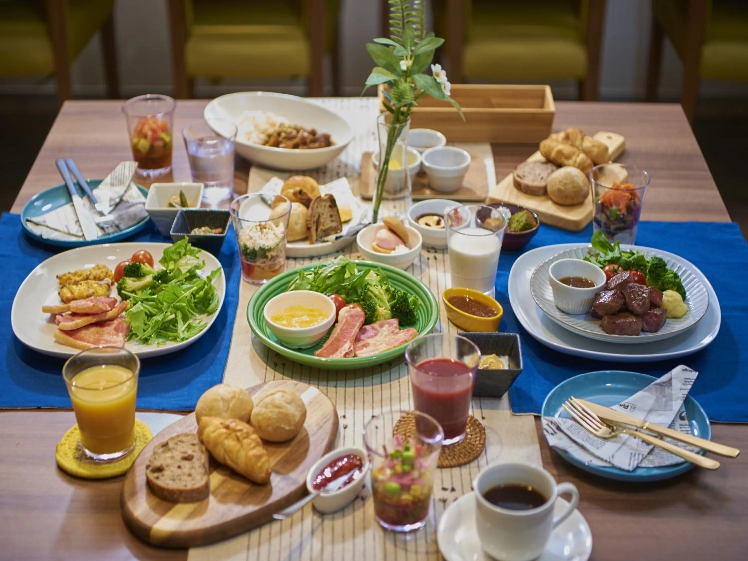 Breakfast in Keio Presso Inn Tokyo Station Yaesu