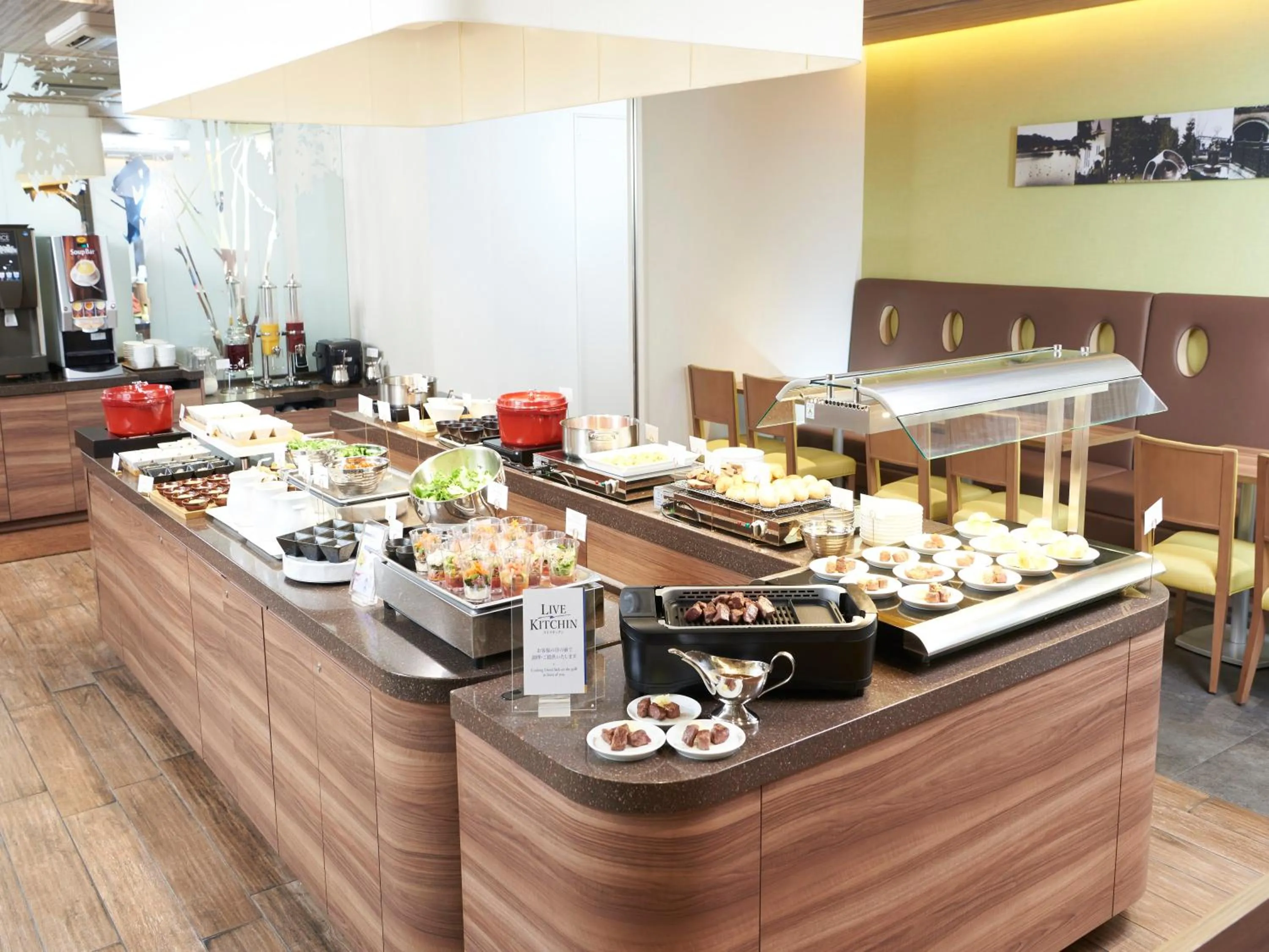 Breakfast in Keio Presso Inn Tokyo Station Yaesu