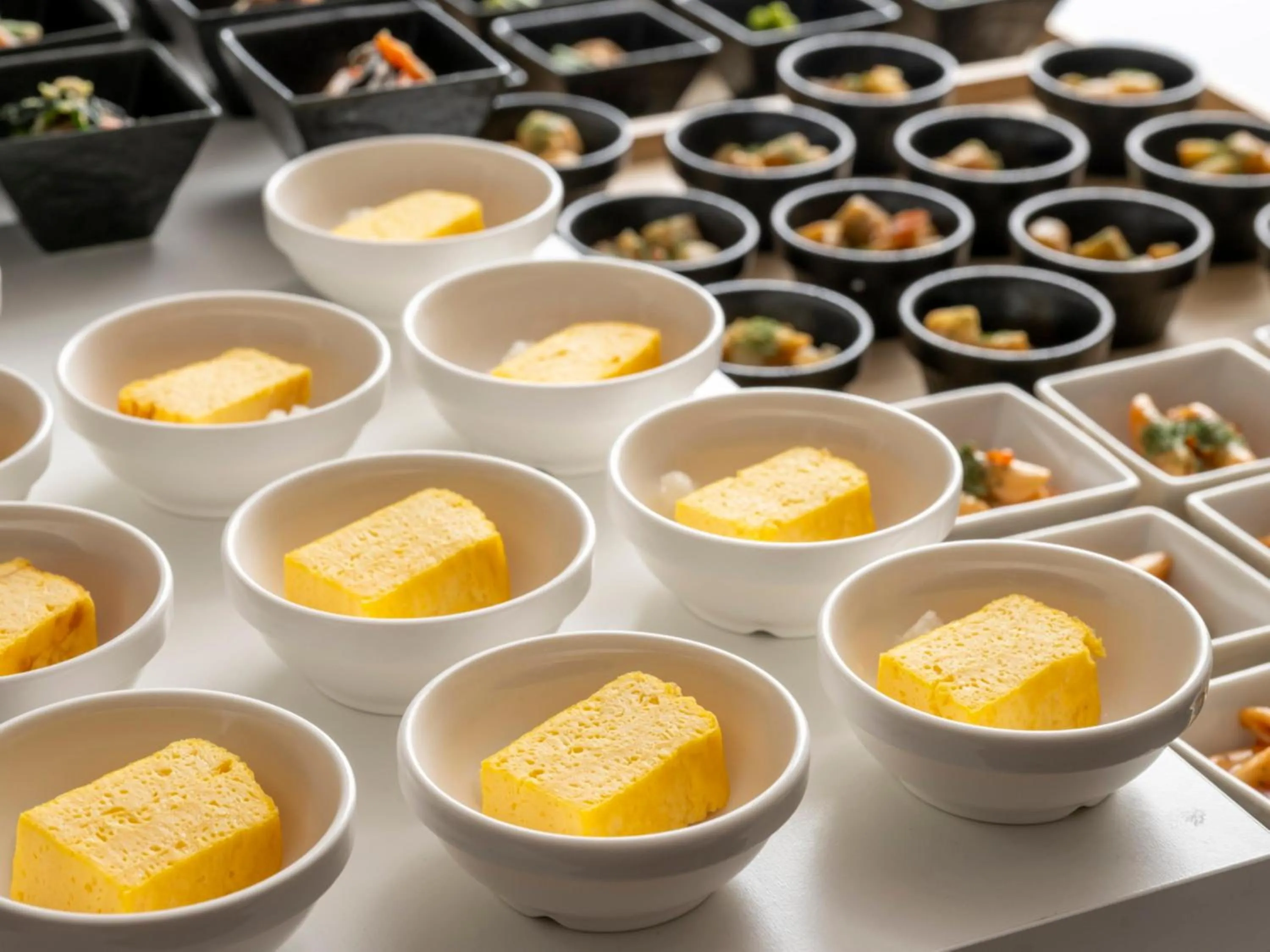 Buffet breakfast in Keio Presso Inn Tokyo Station Yaesu