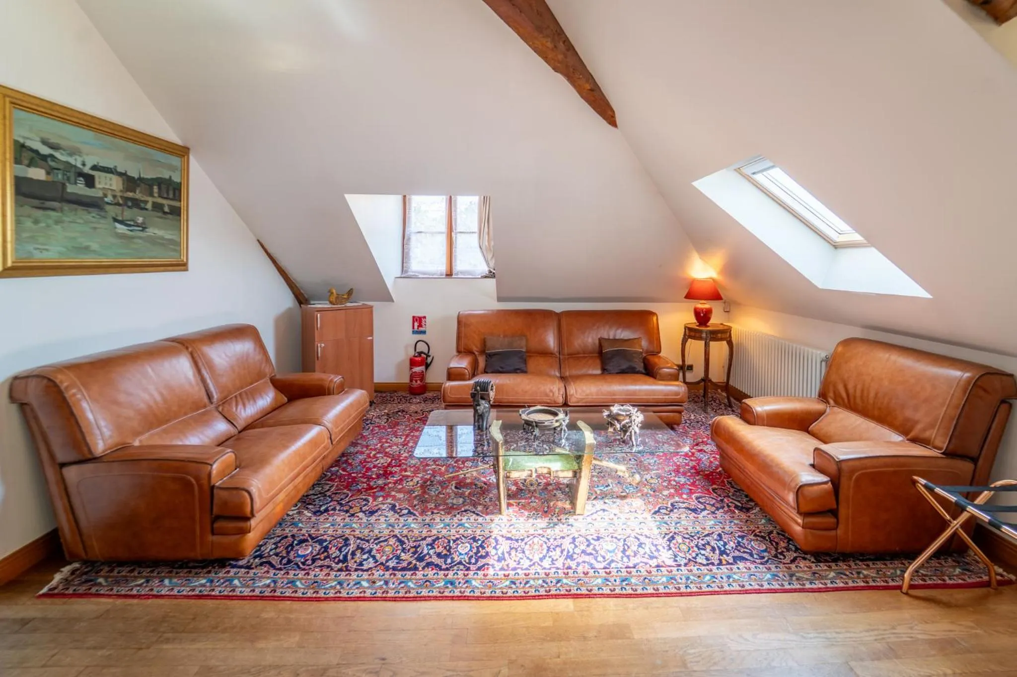 Living room in Hotel La Diligence