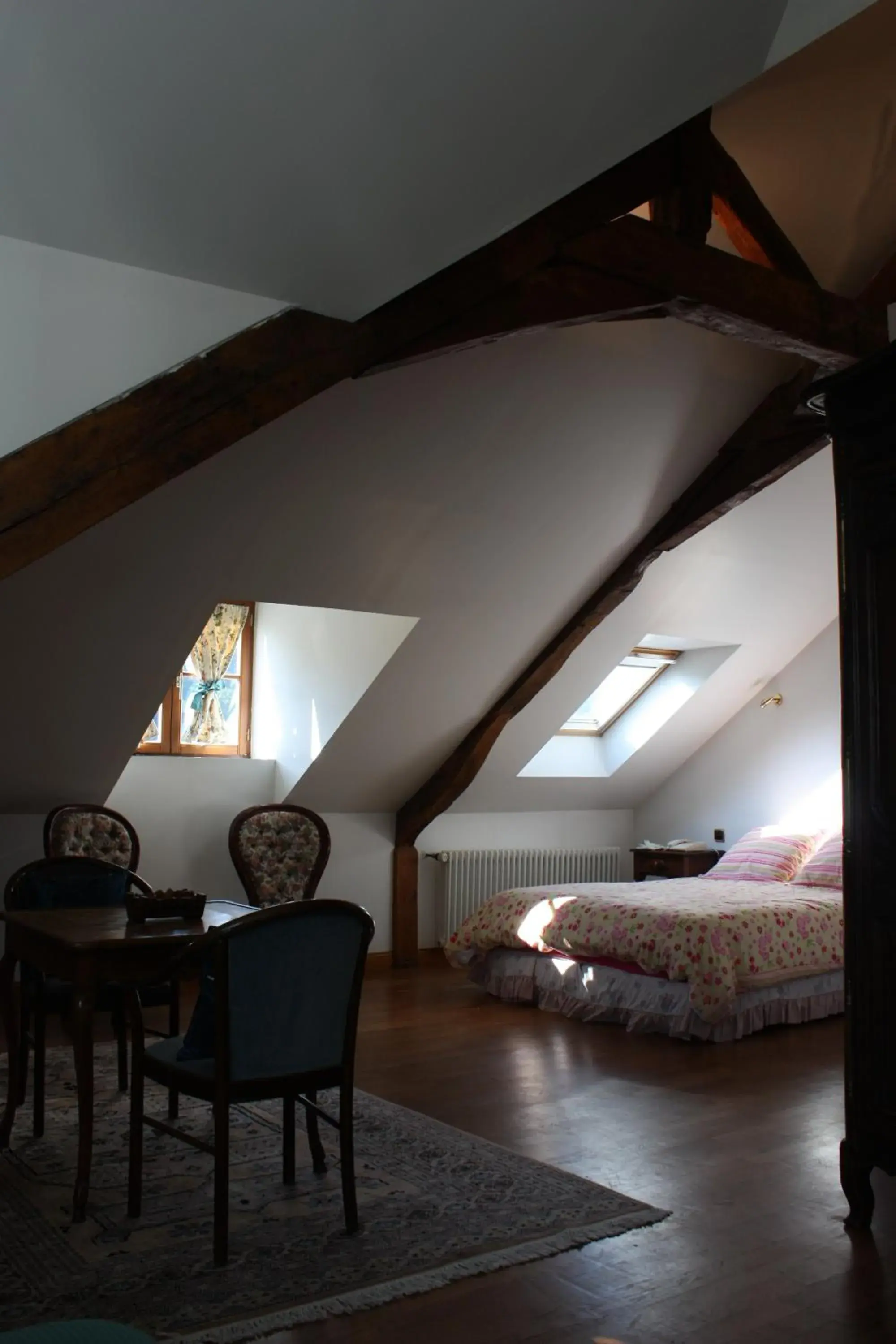 Bed in Hotel La Diligence Bed in Hotel La Diligence