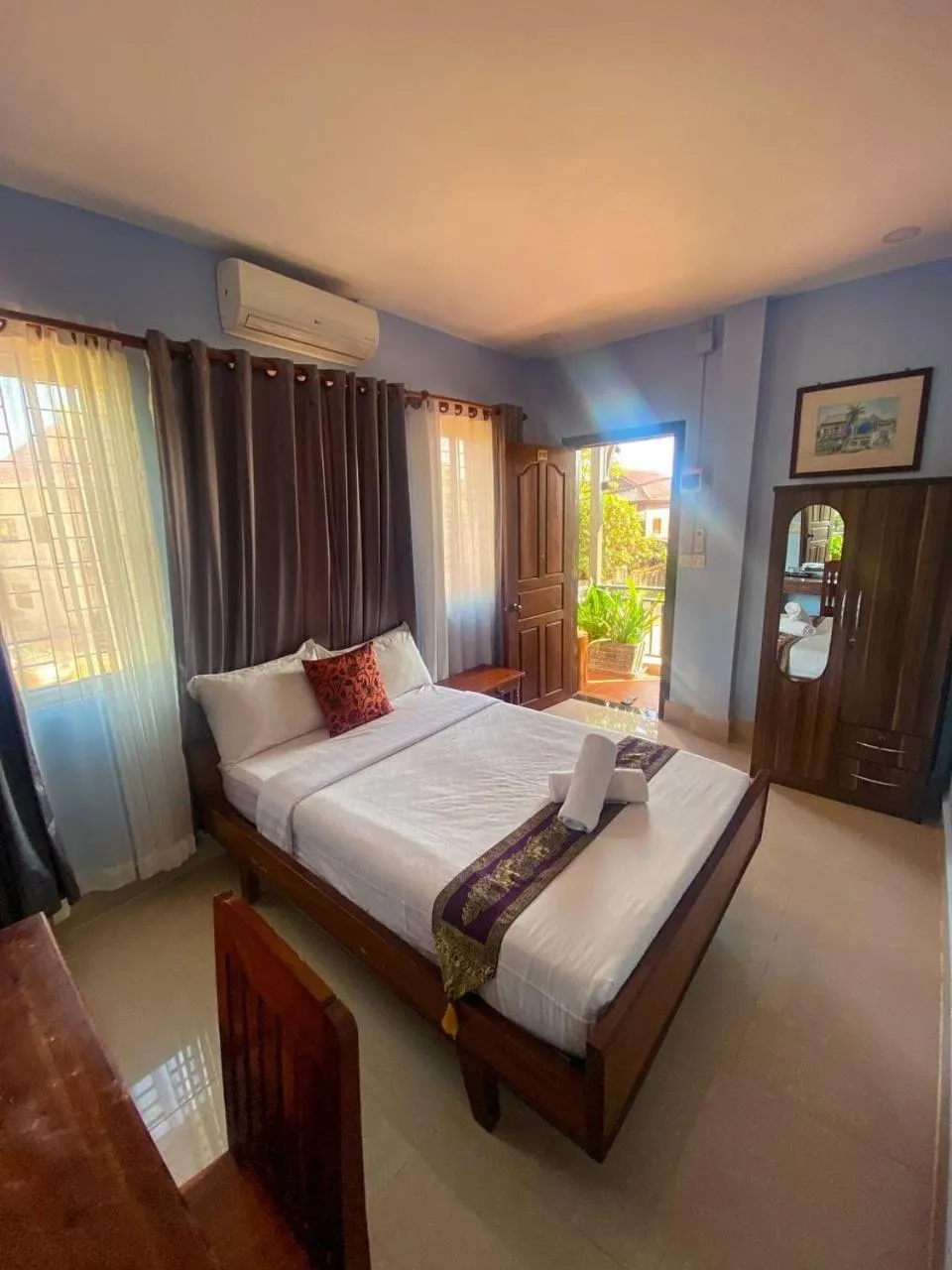 Bedroom, Bed in Nika's House