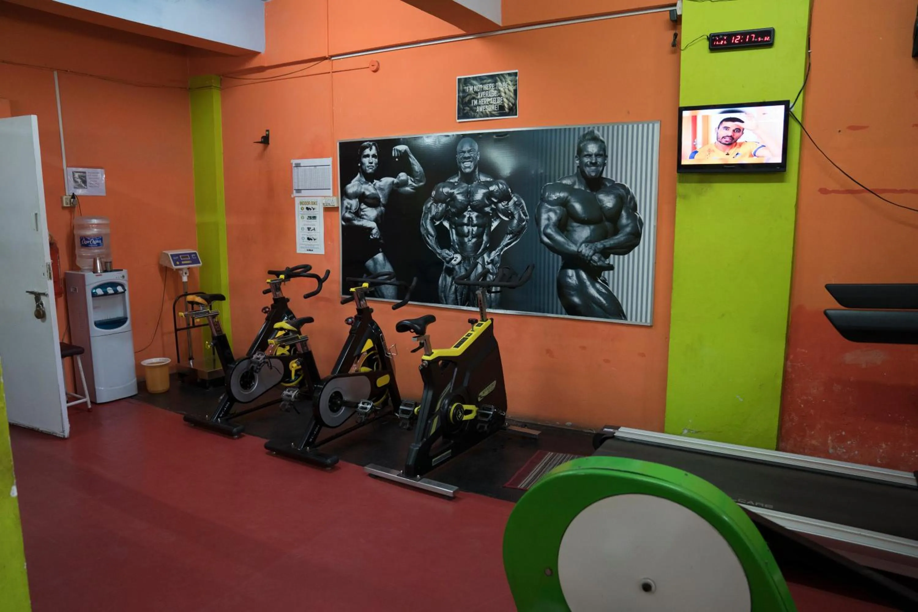 Fitness centre/facilities in Hotel Chanma International