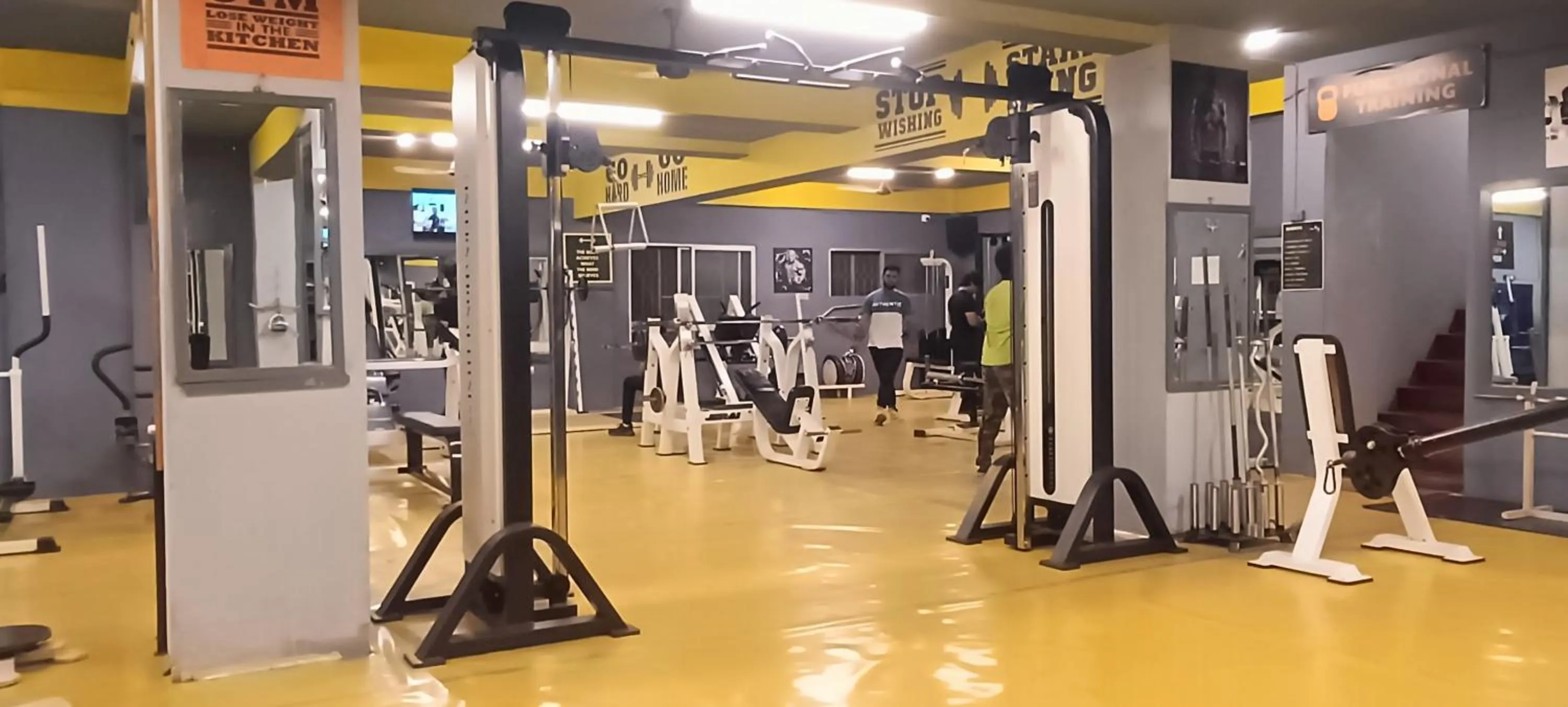 Fitness centre/facilities in Hotel Chanma International