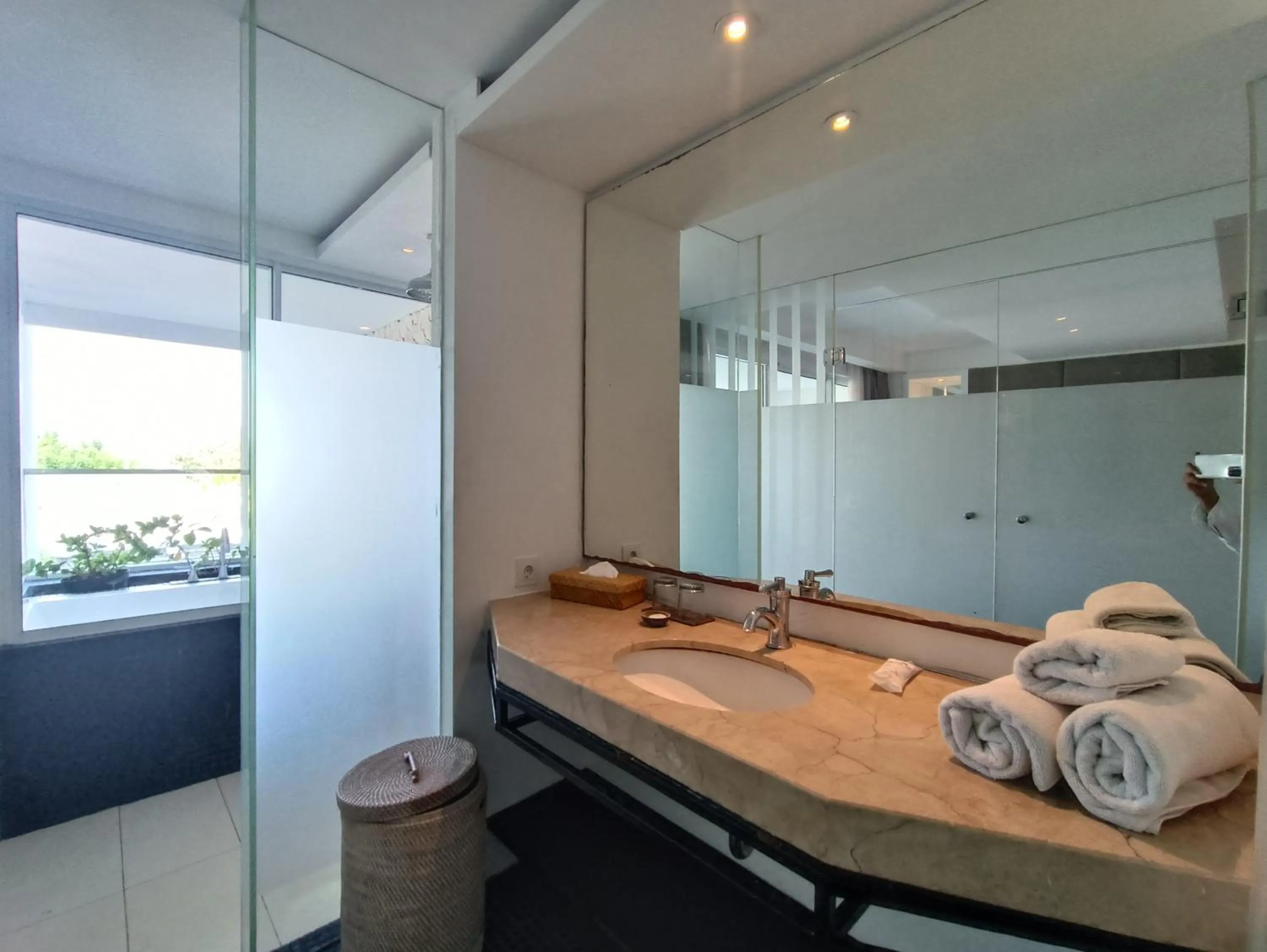 Bathroom in Benoa Sea Suites and Villas