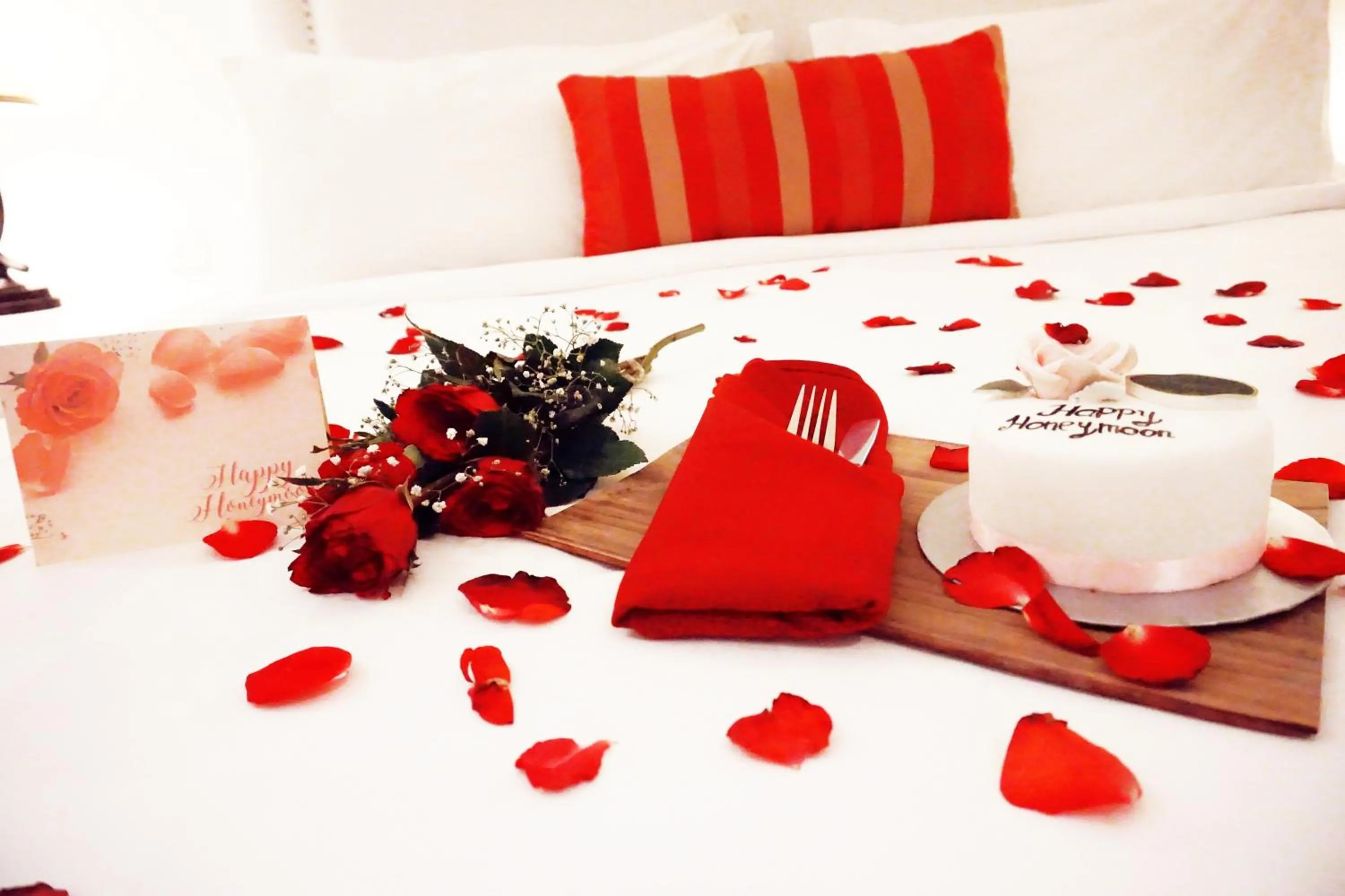 Decorative detail, Bed in Benoa Sea Suites and Villas