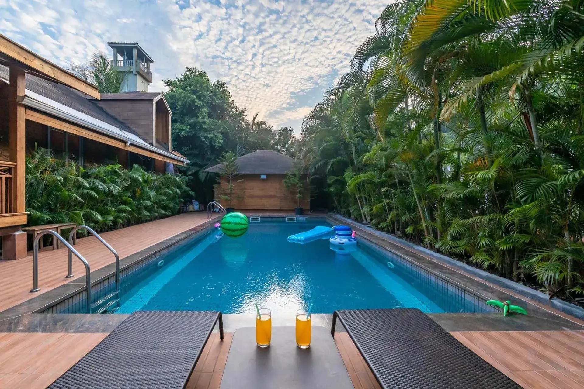 Nature's Abode - The Wooden Villa at Morjim by StayVista Nature's Abode - The Wooden Villa at Morjim by StayVista