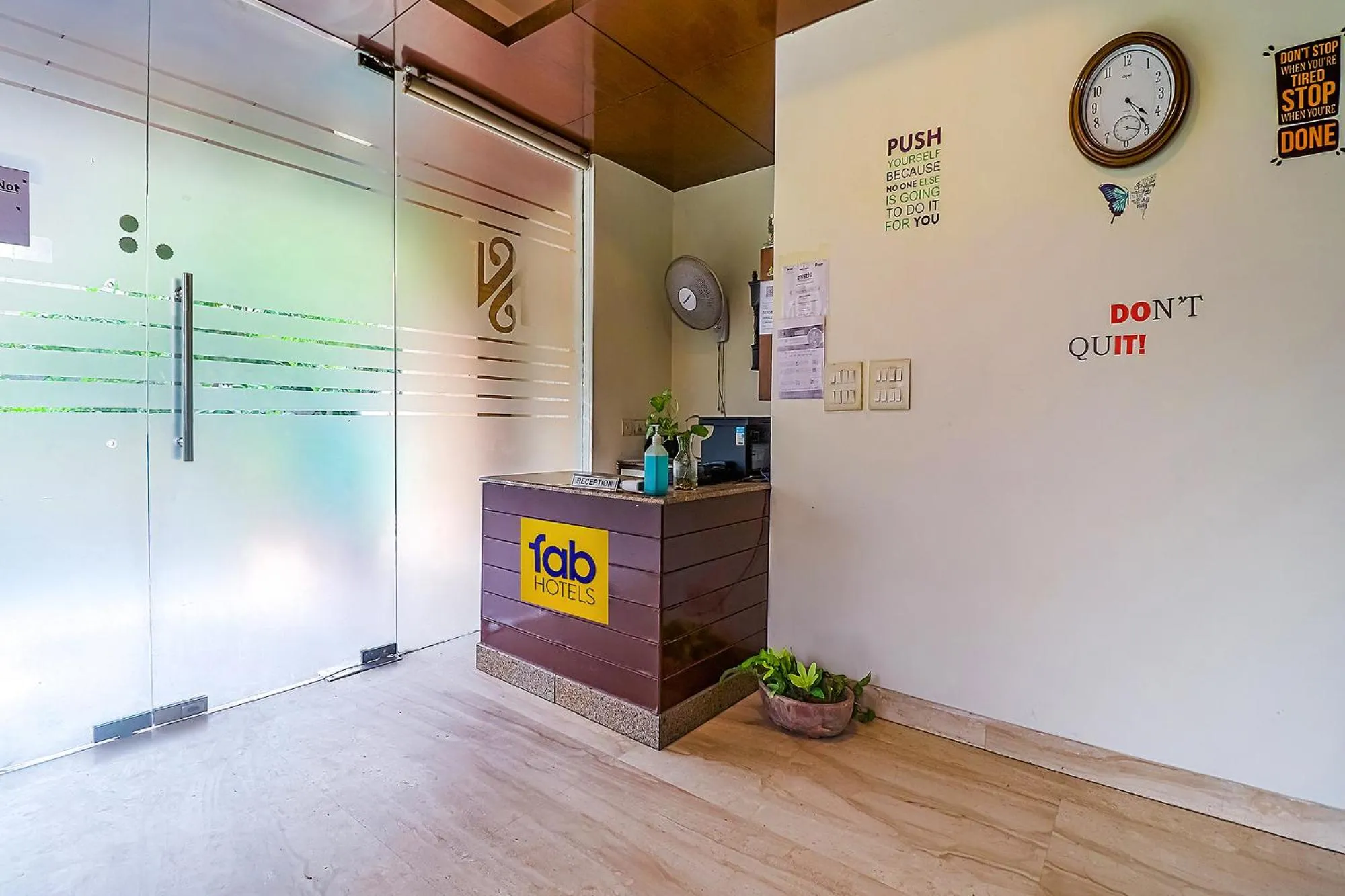 Lobby or reception in FabHotel Merriment City