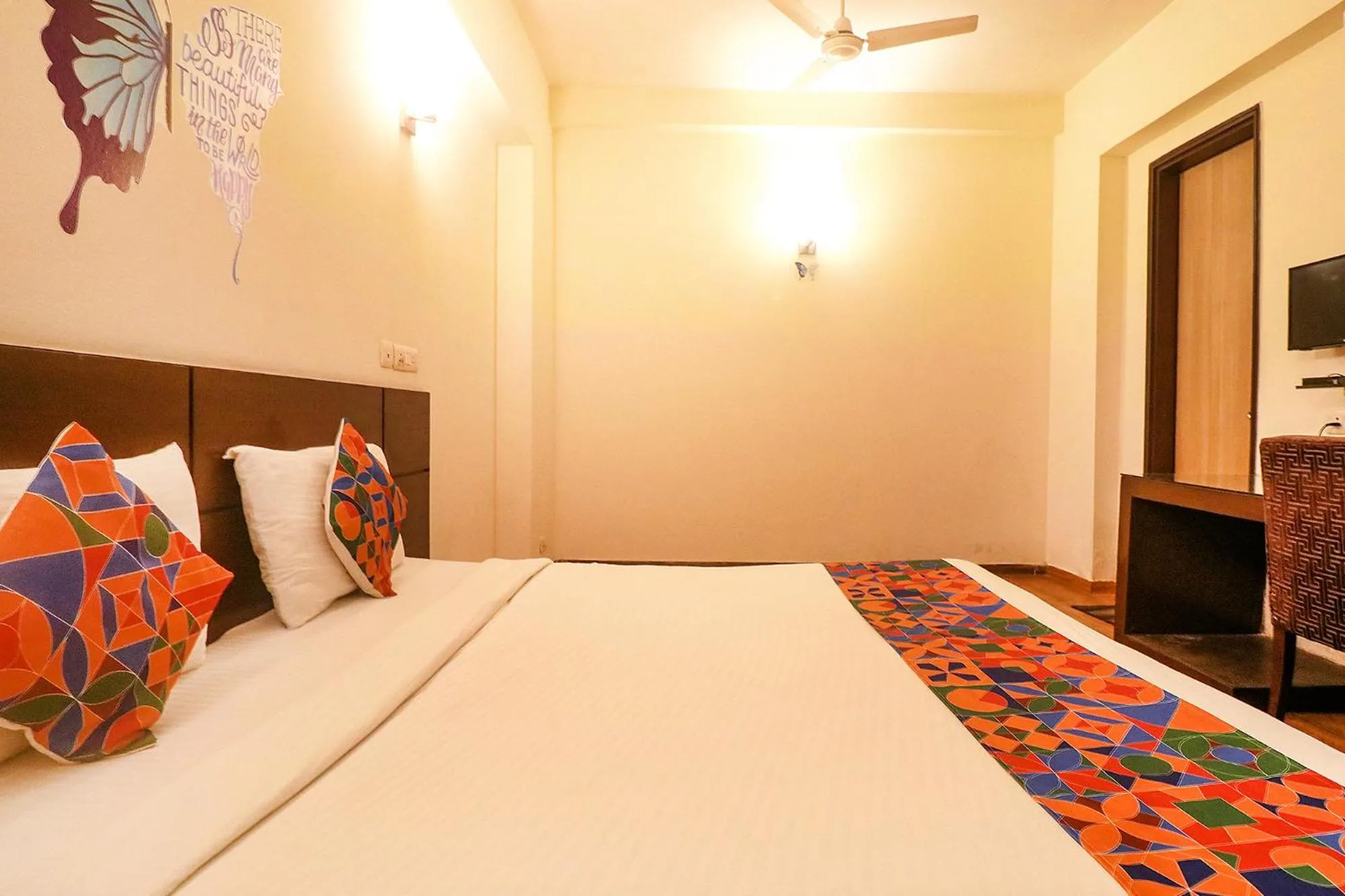 Bed in FabHotel Merriment City