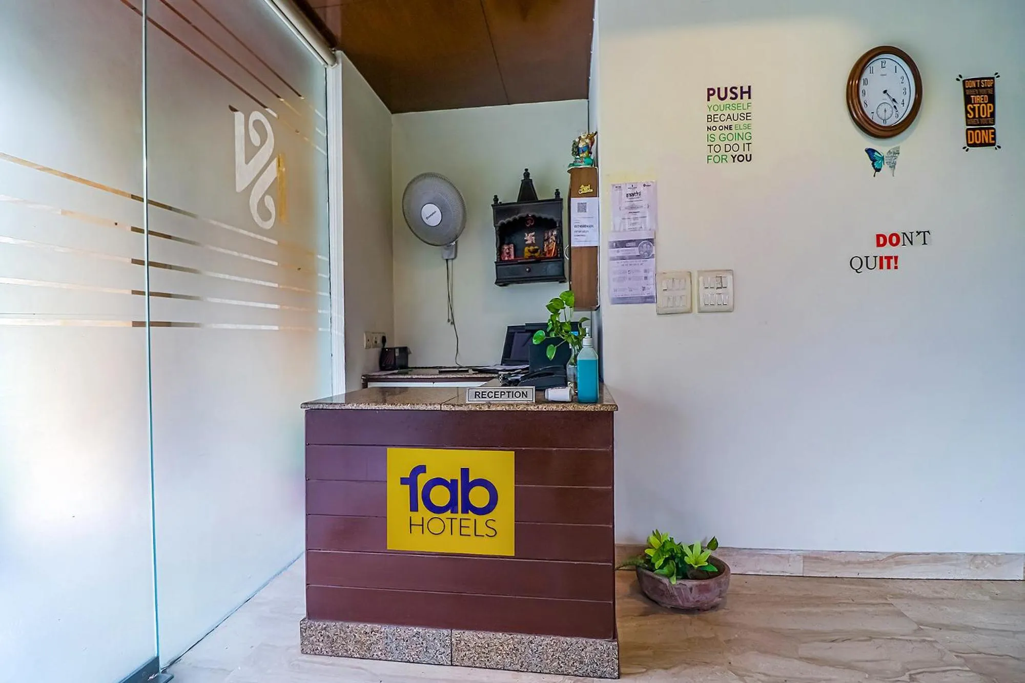 Lobby or reception in FabHotel Merriment City