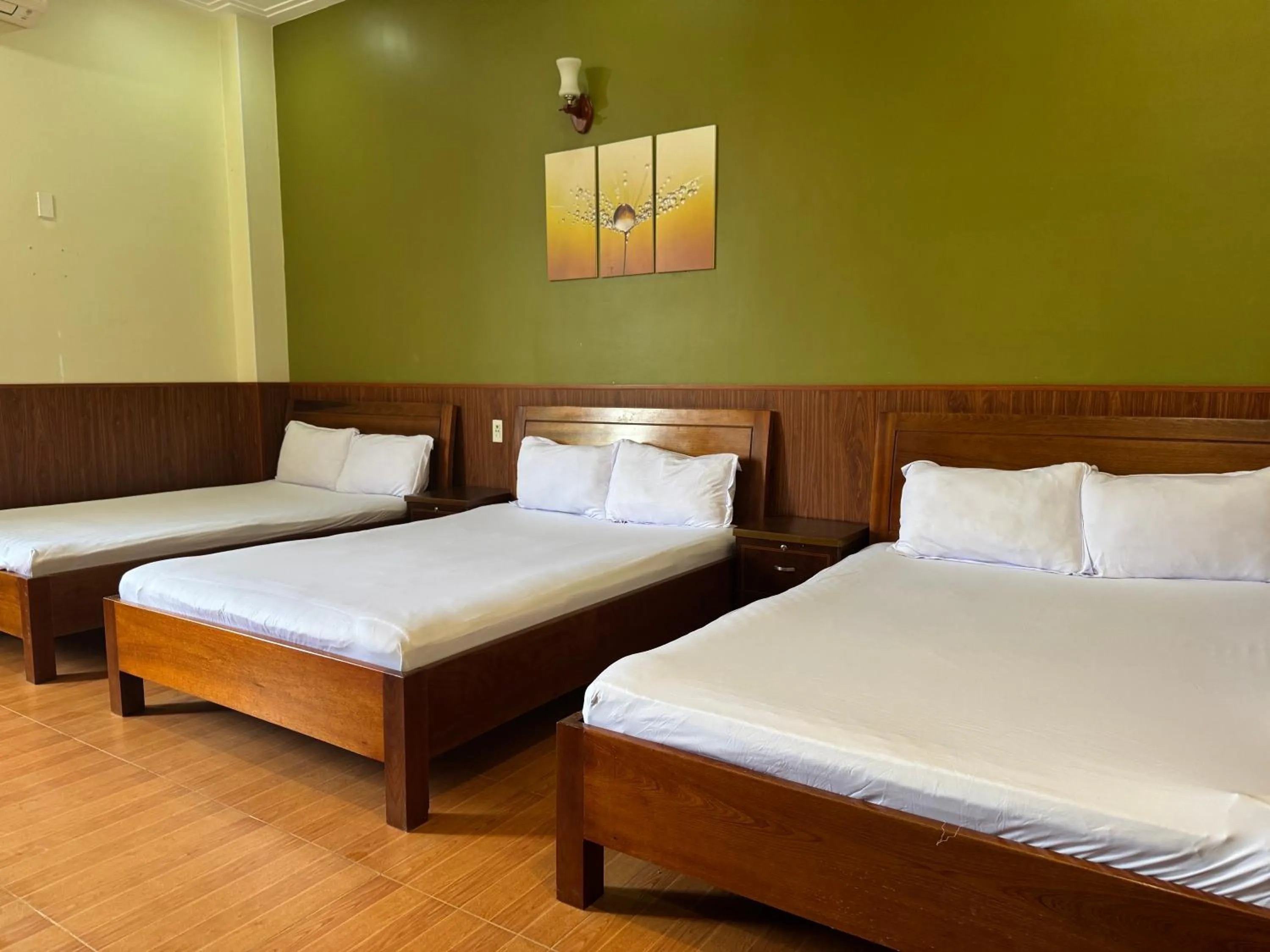 Bed in ANH DUONg 1 HOTEL