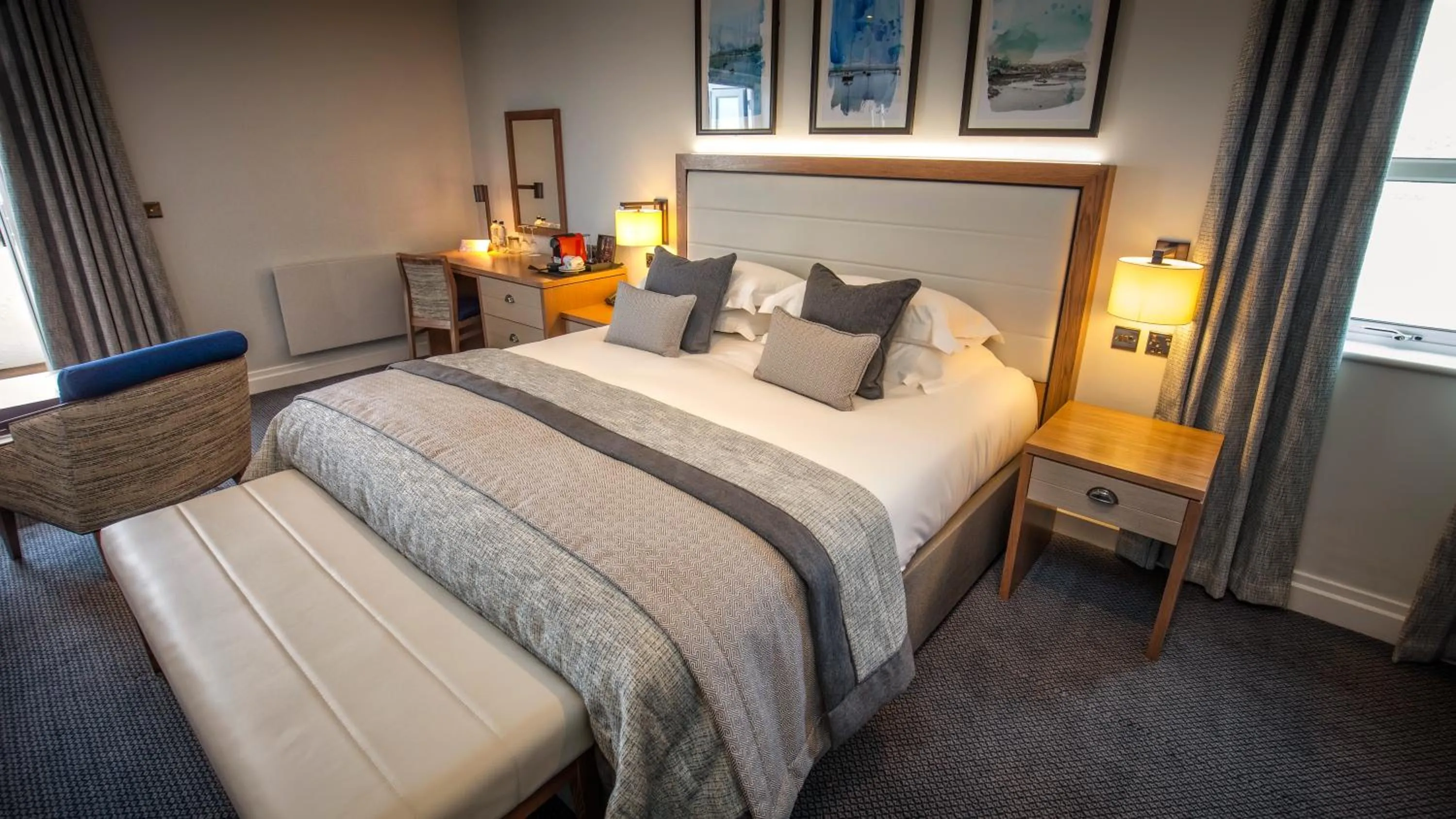 Bedroom, Bed in The Quay Hotel and Spa