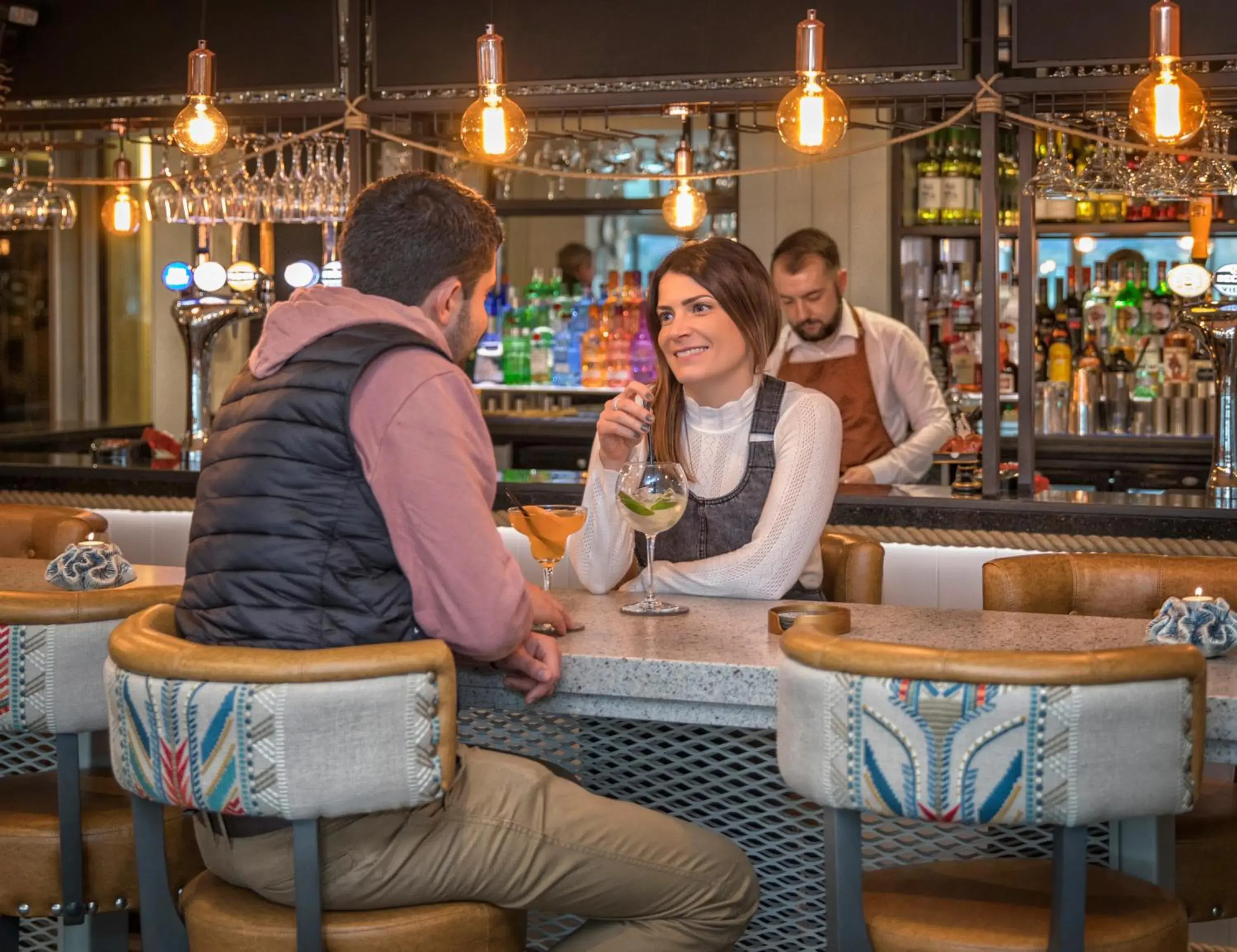 Lounge or bar in The Quay Hotel and Spa Lounge or bar in The Quay Hotel and Spa