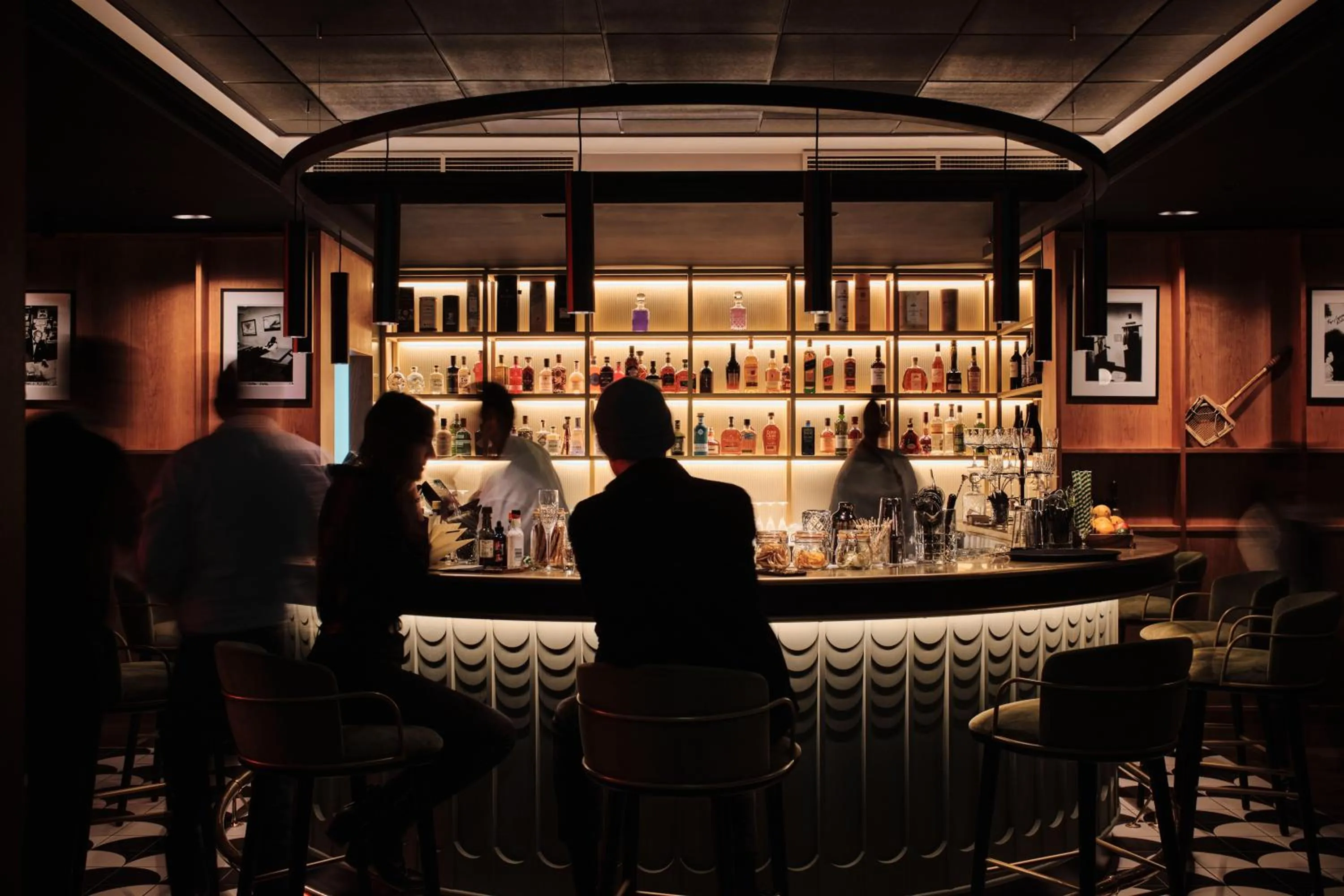 Lounge or bar in Pomme d'Or Hotel