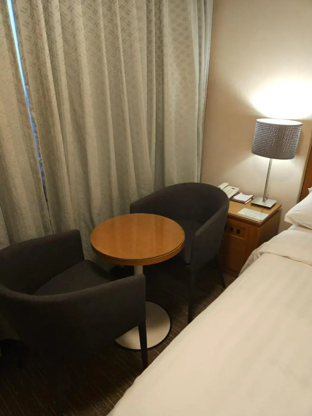 Decorative detail, Bed in Insadong Crown Hotel Decorative detail, Bed in Insadong Crown Hotel