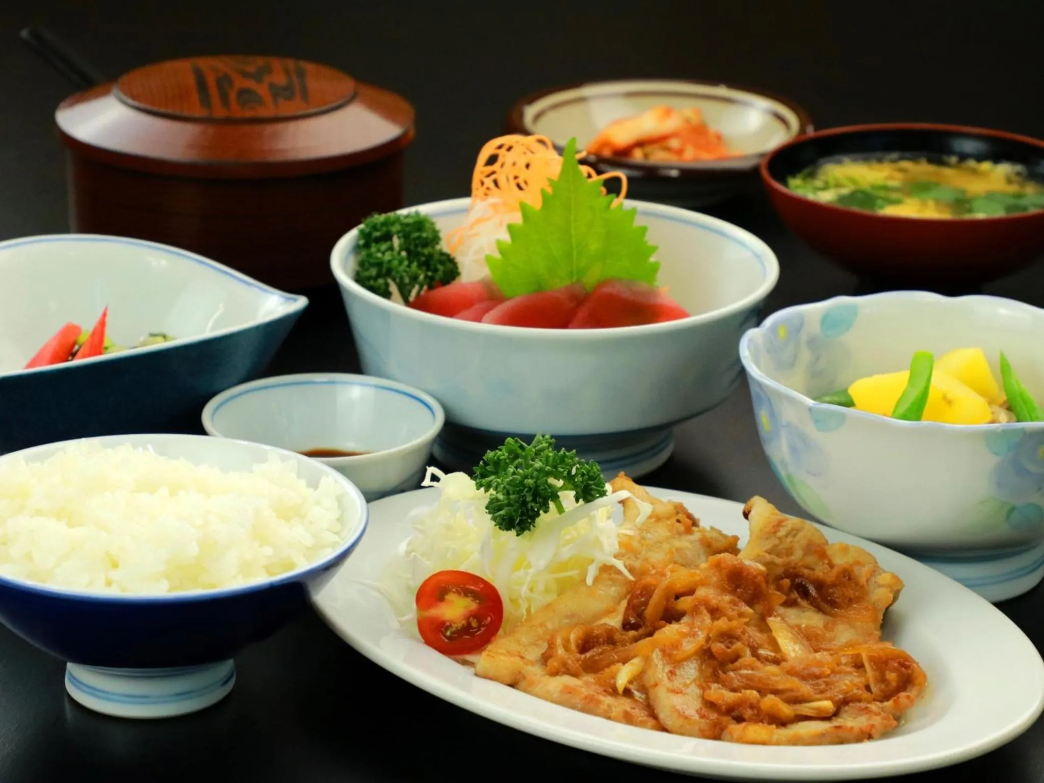 Food and drinks in Business Hotel Nishikiryu