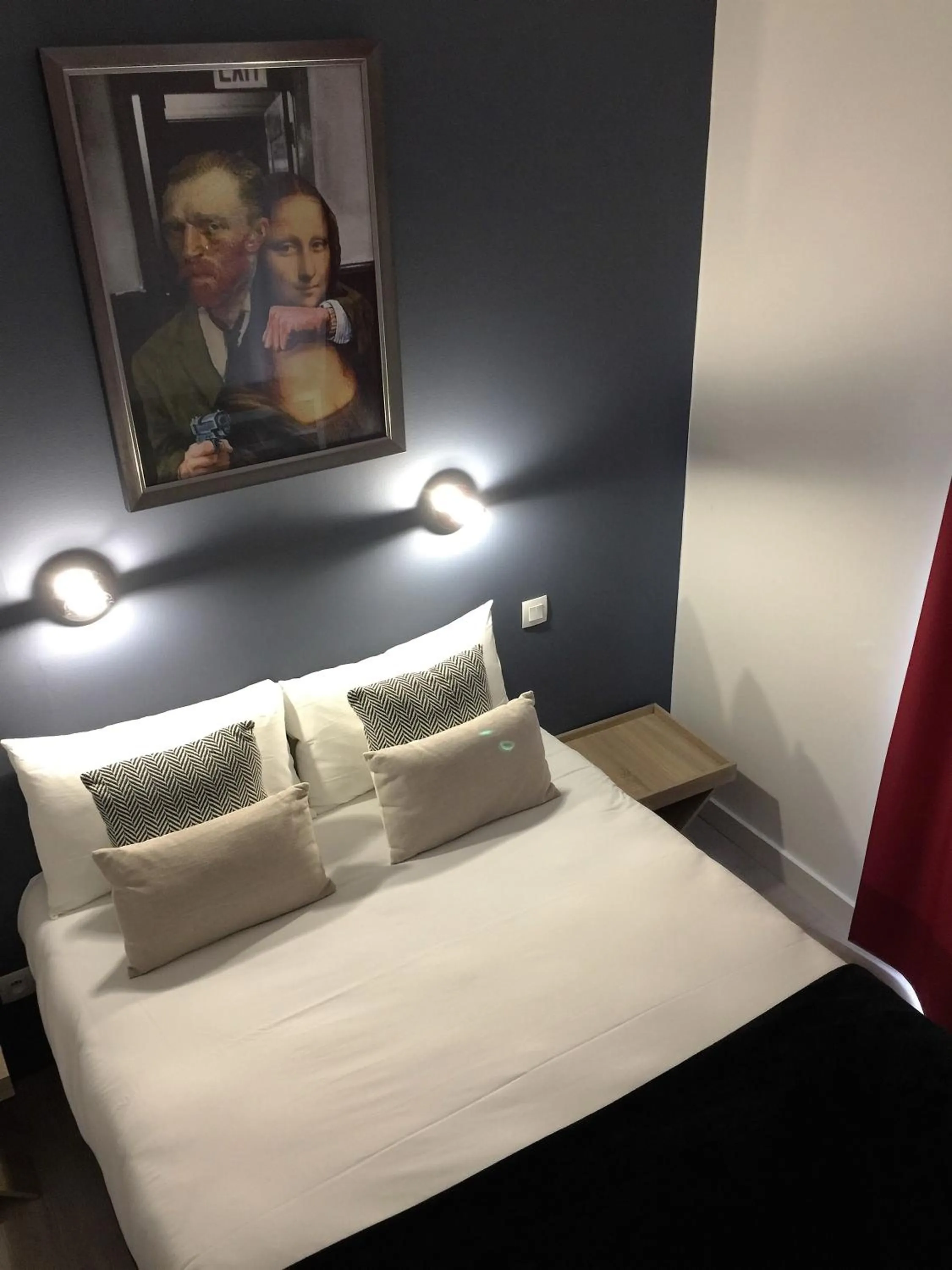 Decorative detail, Bed in Hotel Ar Terra Nova