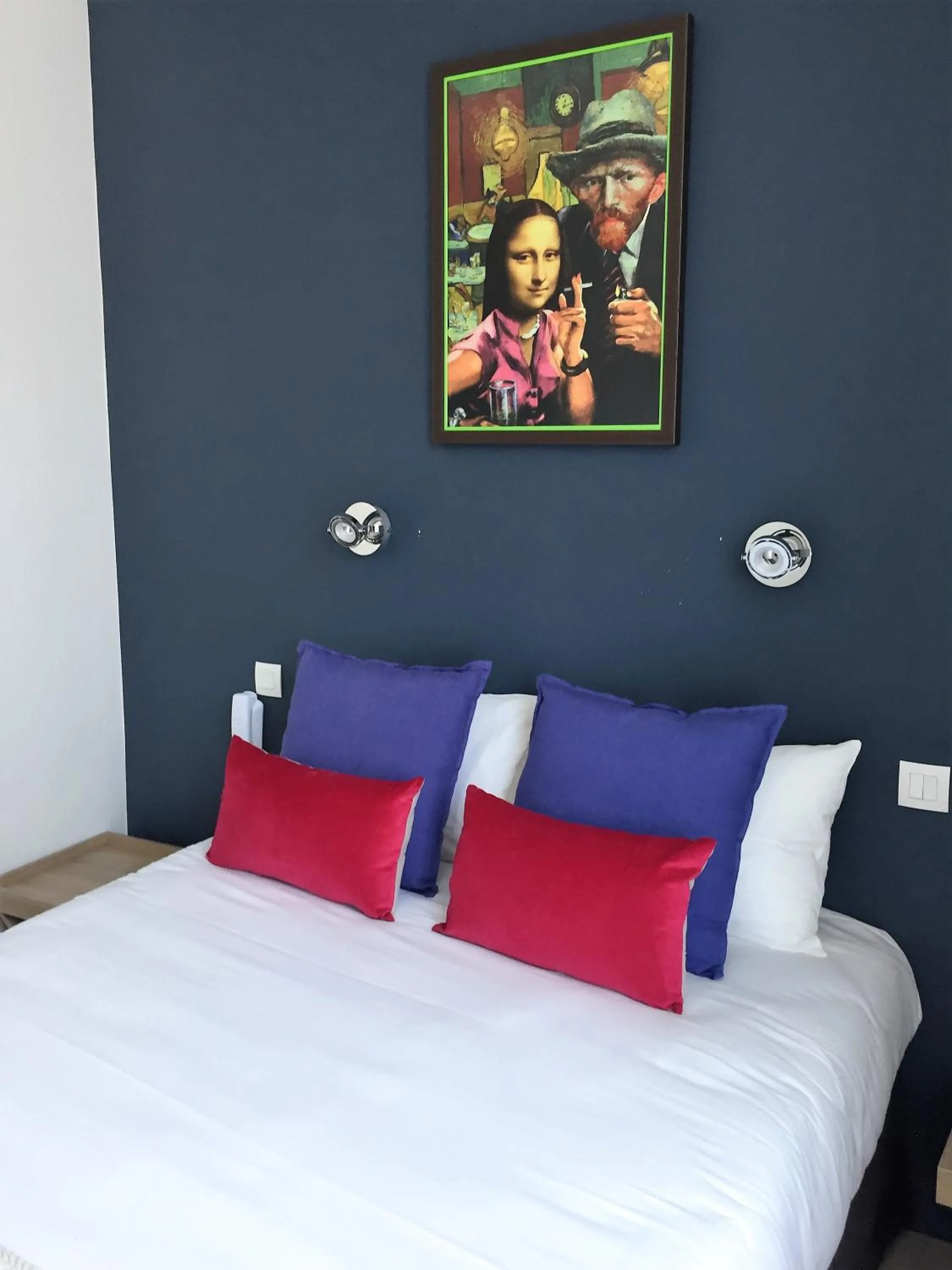 Decorative detail, Bed in Hotel Ar Terra Nova