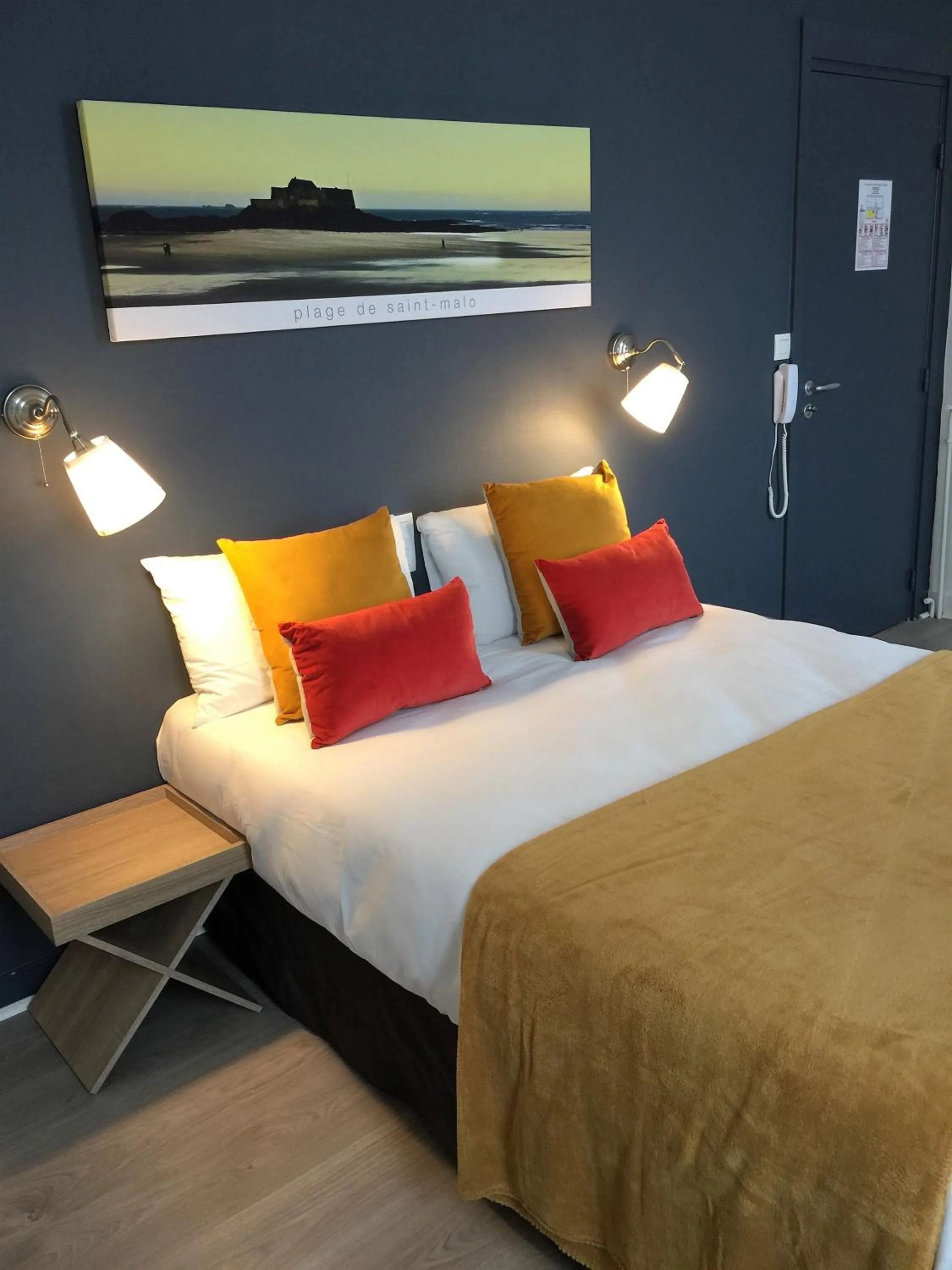 Decorative detail, Bed in Hotel Ar Terra Nova