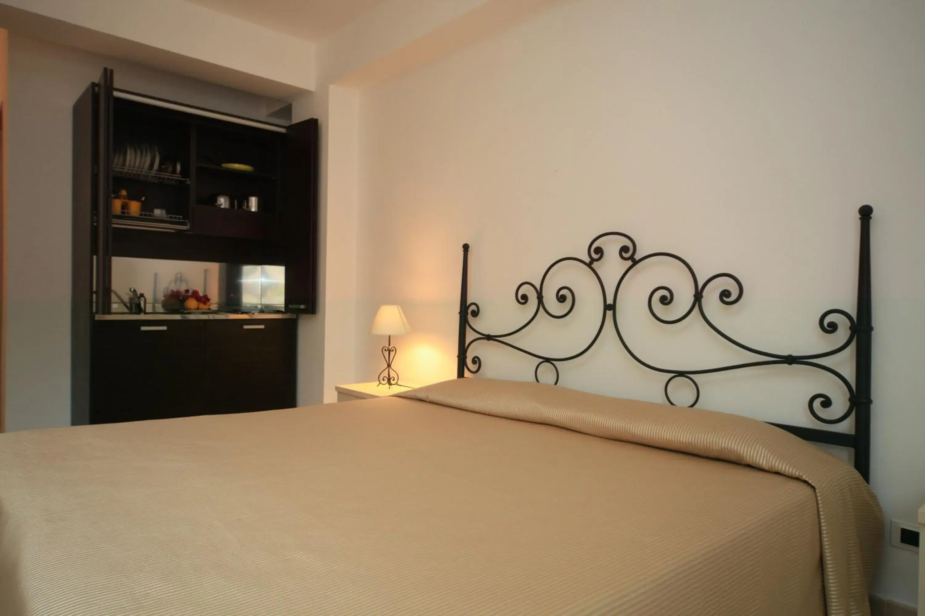 Bedroom, Bed in Hotel Amarea - Aeolian Charme Bedroom, Bed in Hotel Amarea - Aeolian Charme