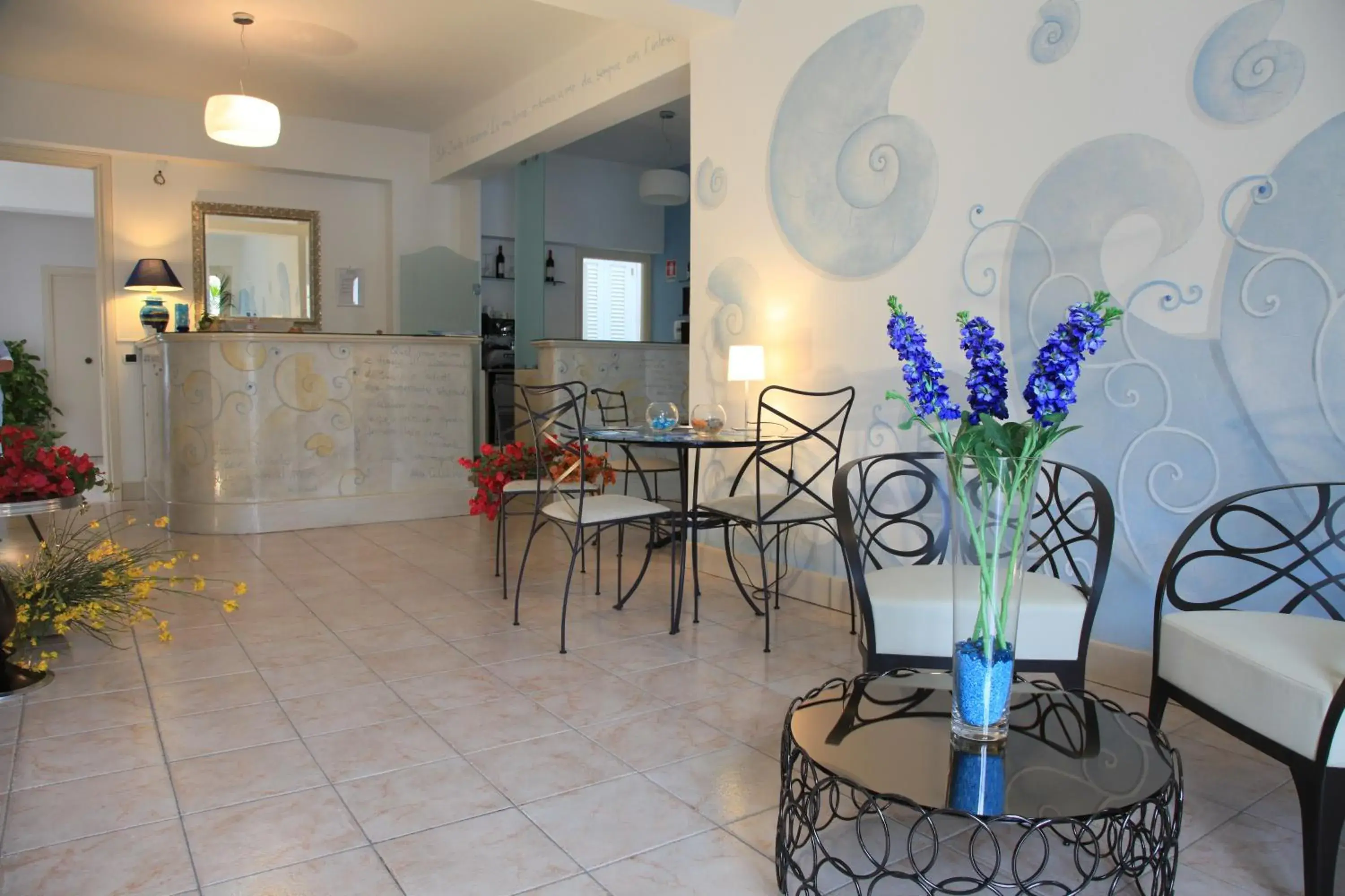 Lobby or reception in Hotel Amarea - Aeolian Charme Lobby or reception in Hotel Amarea - Aeolian Charme