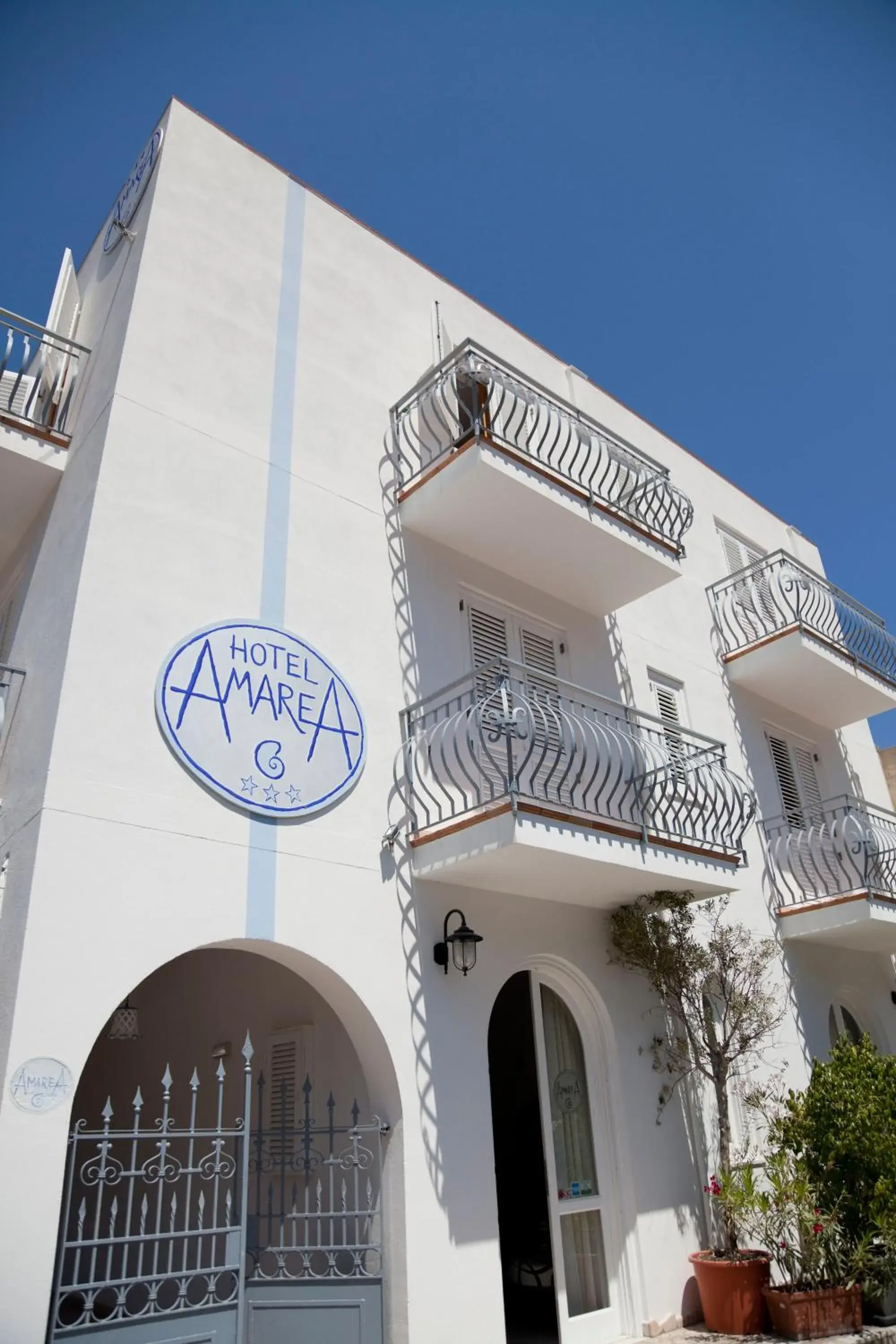 Property building in Hotel Amarea - Aeolian Charme Property building in Hotel Amarea - Aeolian Charme