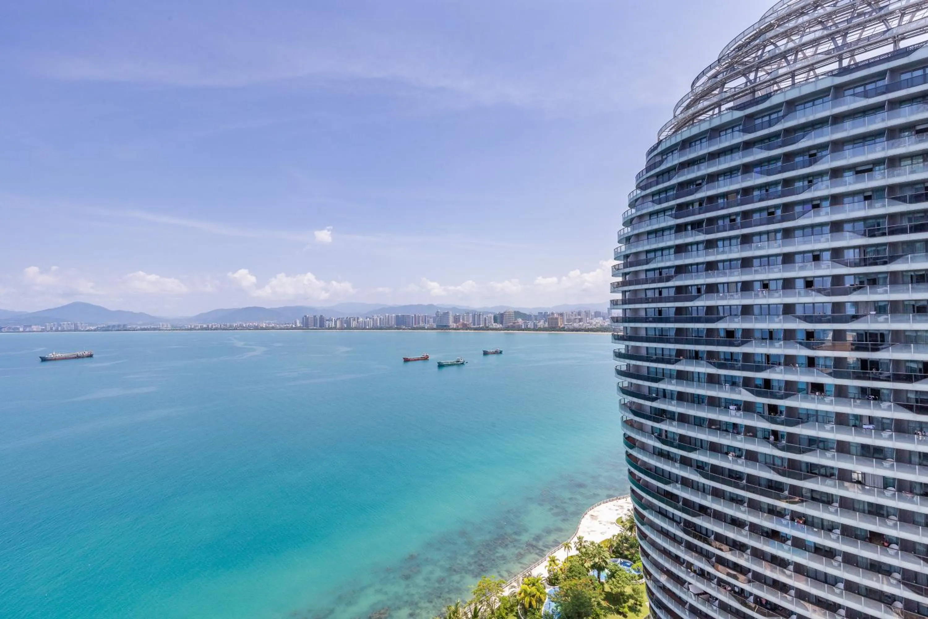 Natural landscape in Sanya Phoenix Island Yuejia flat