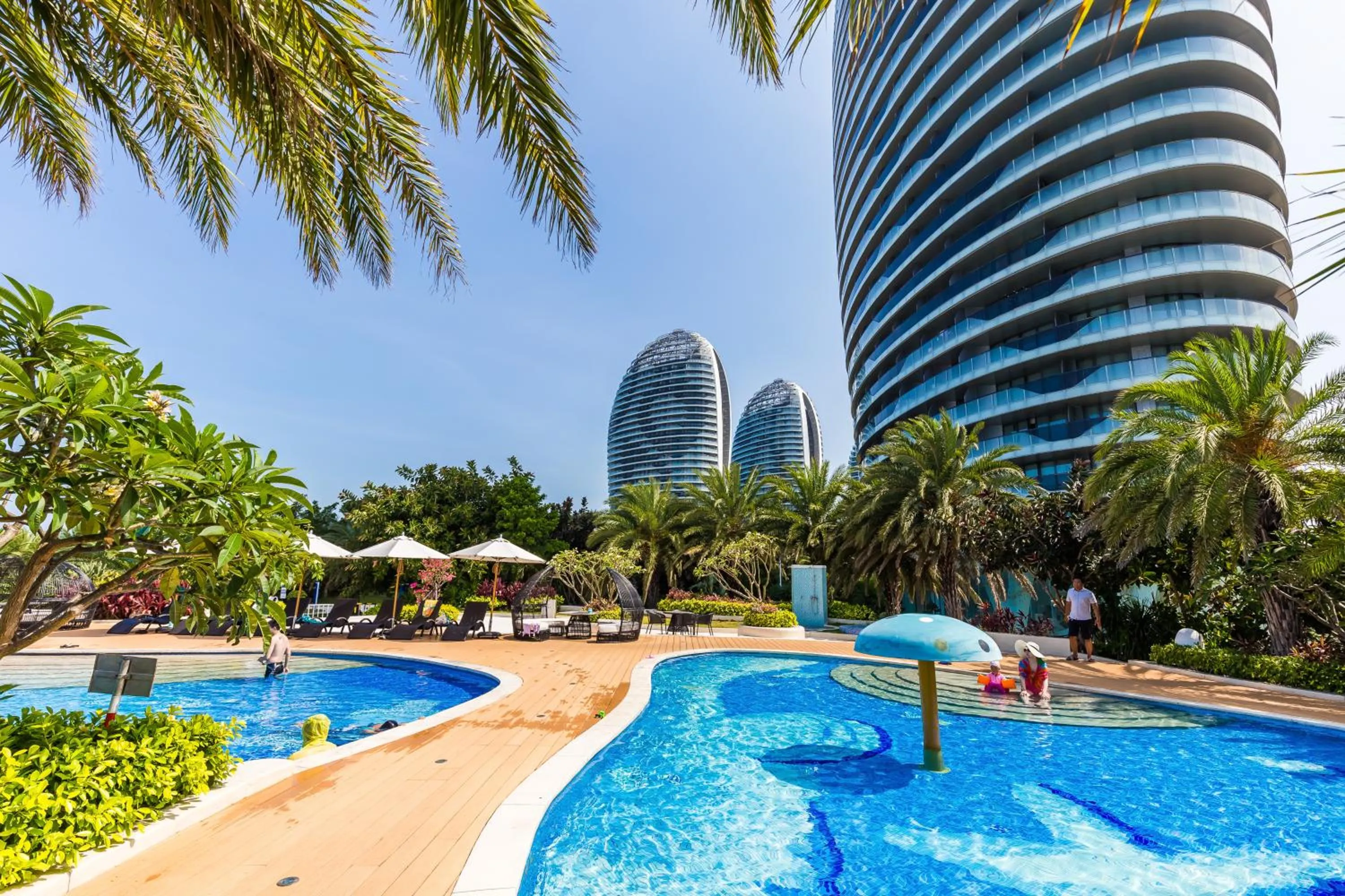 Property building in Sanya Phoenix Island Yuejia flat