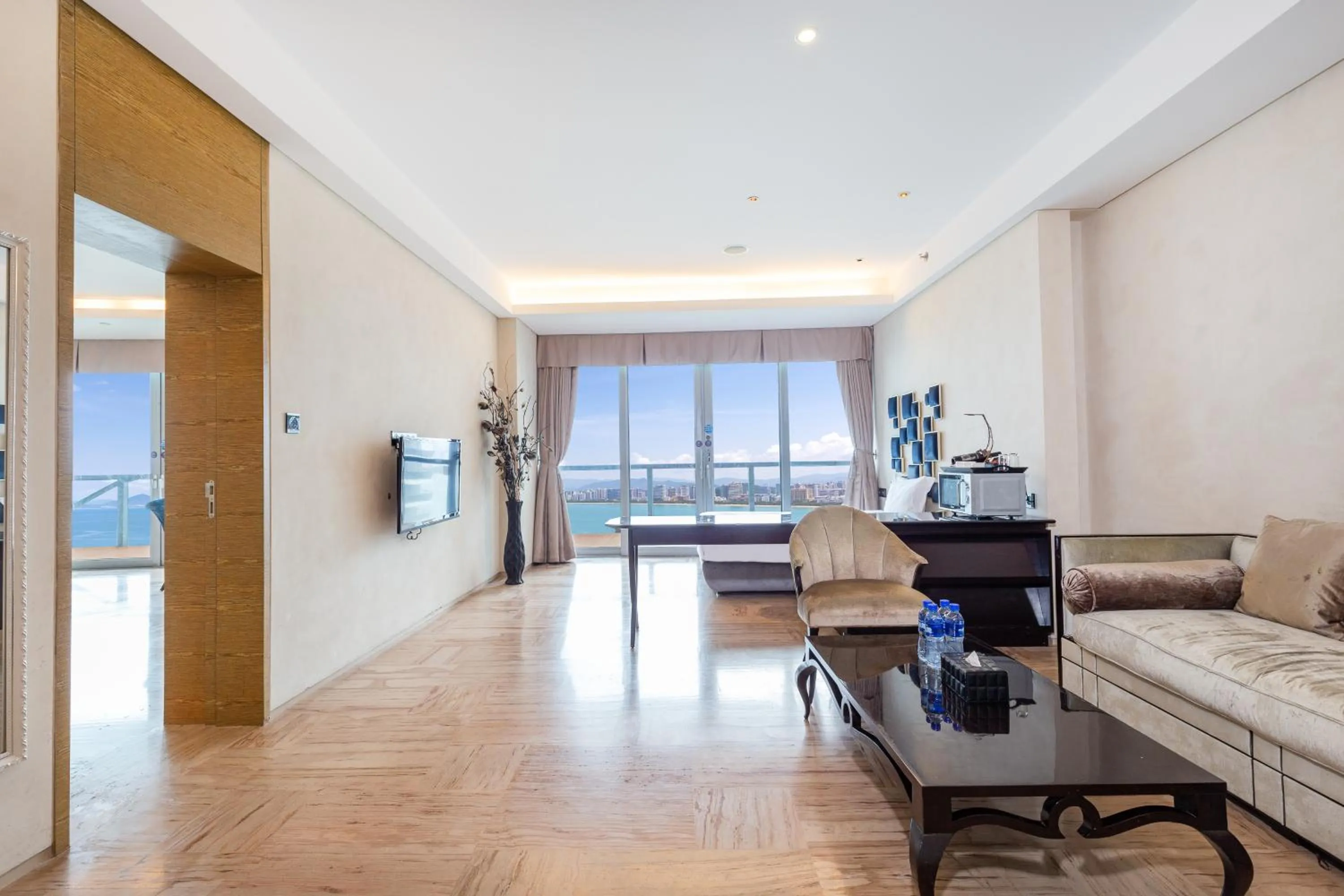 Living room in Sanya Phoenix Island Yuejia flat