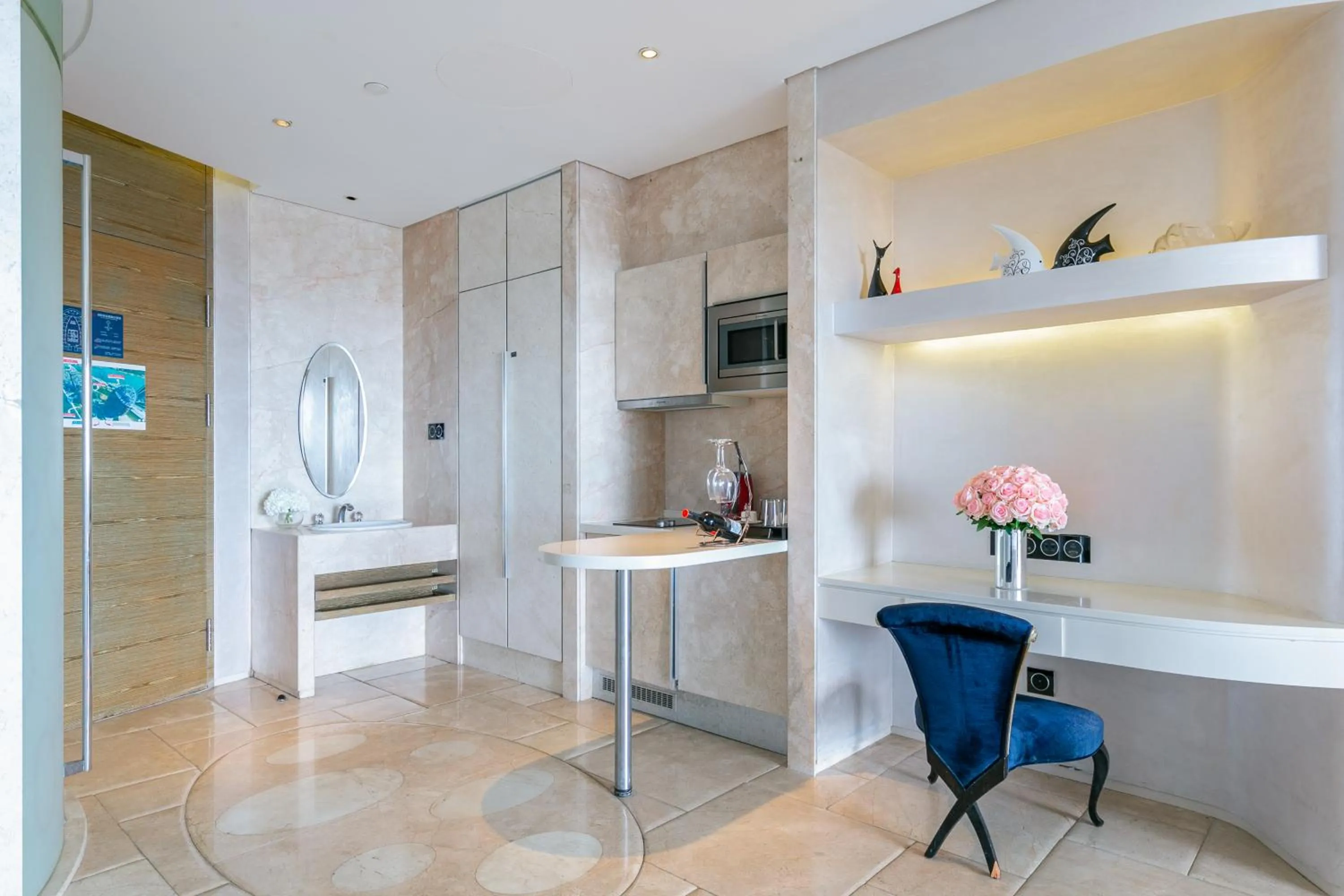 Photo of the whole room in Sanya Phoenix Island Yuejia flat