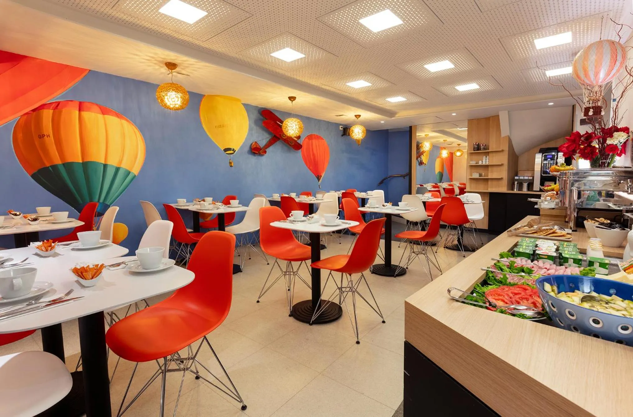 Breakfast in Hôtel Hor Les Lumières