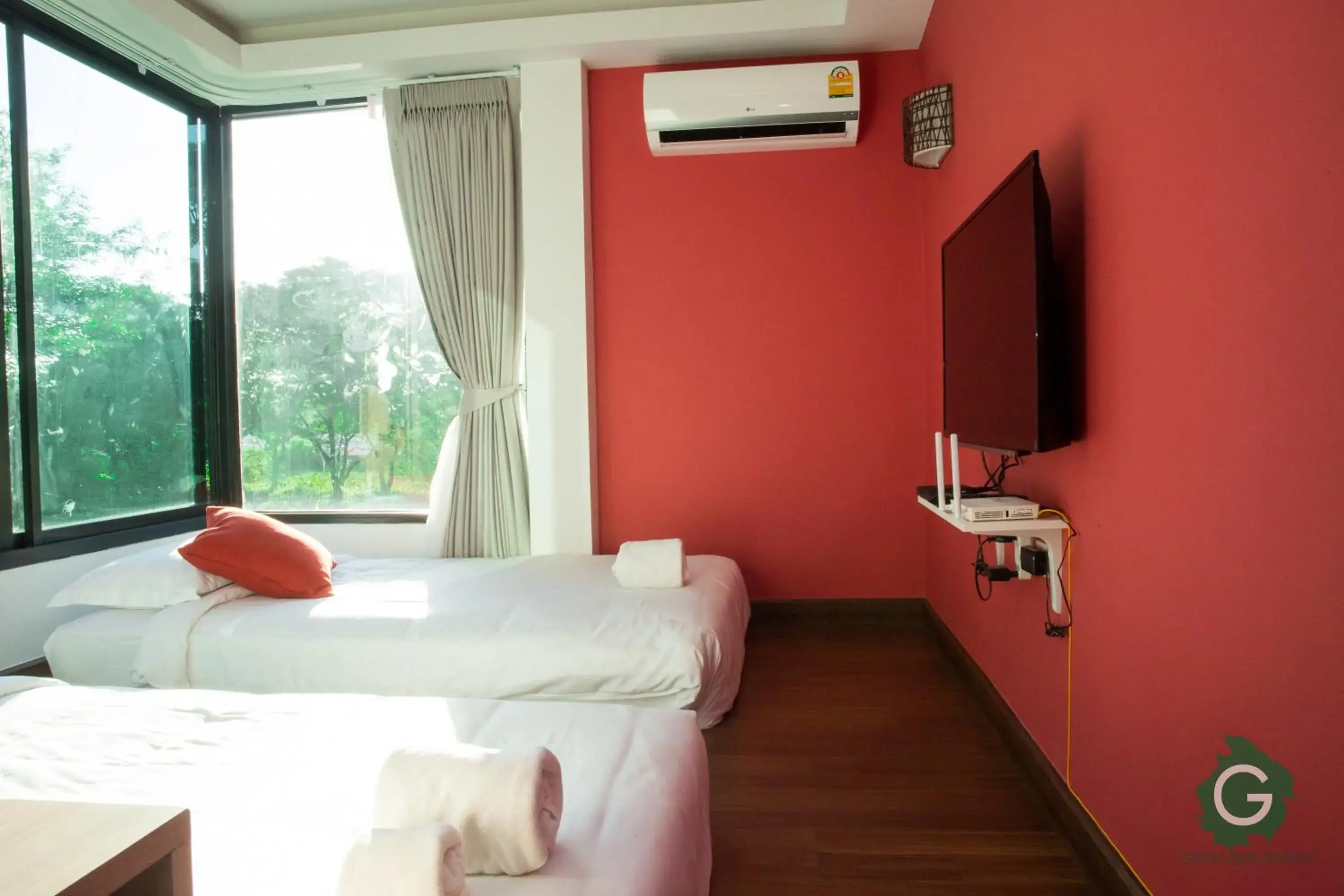 Garden, Bed in Green@Buriram Garden, Bed in Green@Buriram