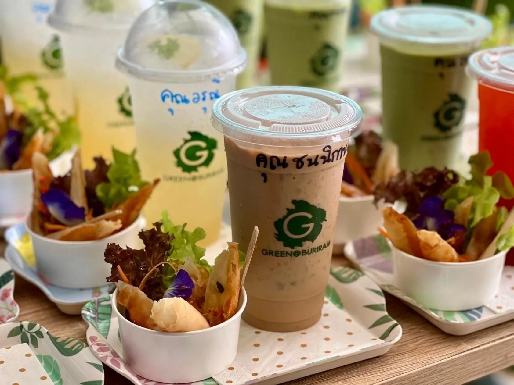 Drinks in Green@Buriram