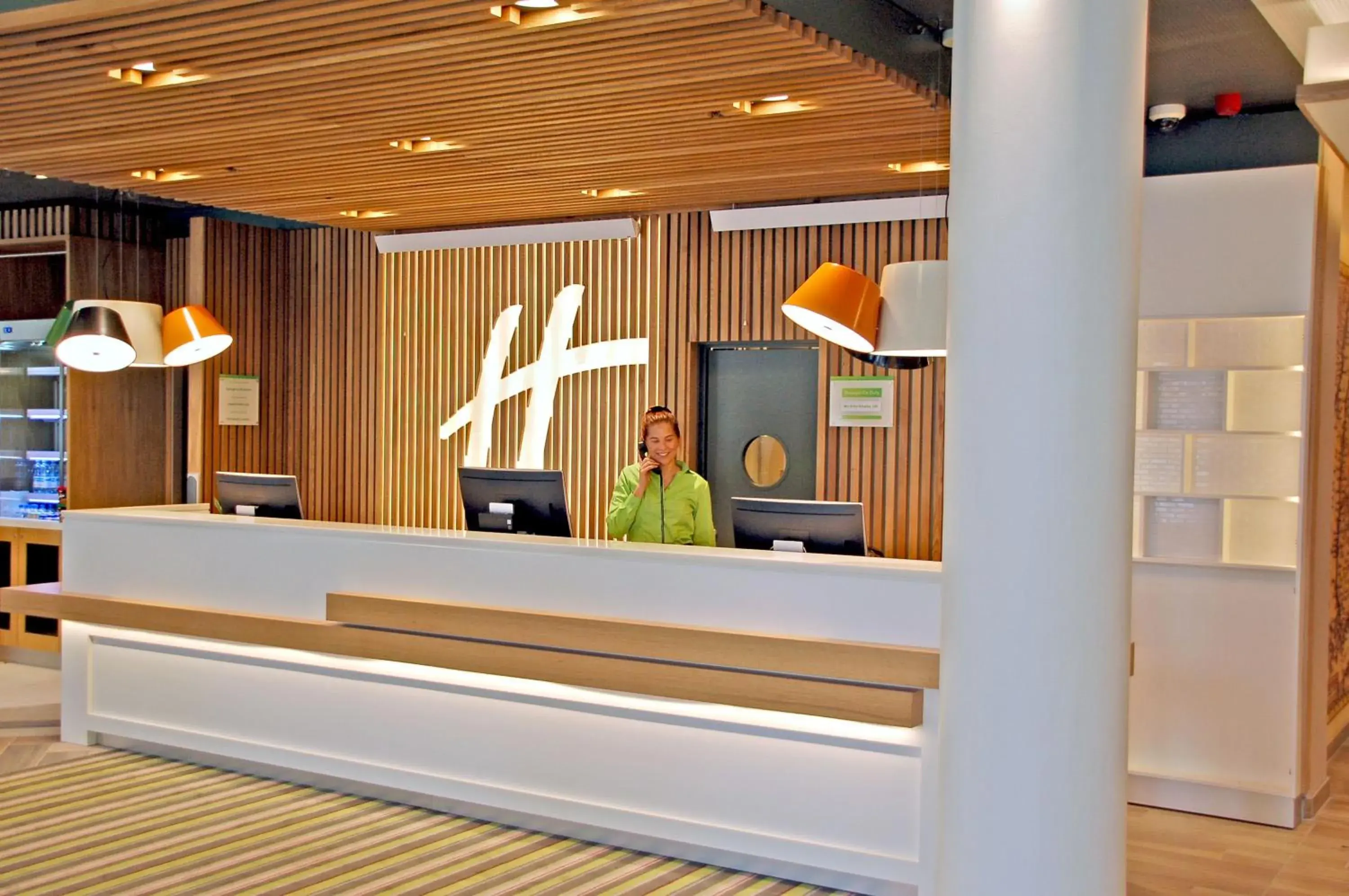 Lobby or reception in Holiday Inn Helsinki West - Ruoholahti by IHG Lobby or reception in Holiday Inn Helsinki West - Ruoholahti by IHG