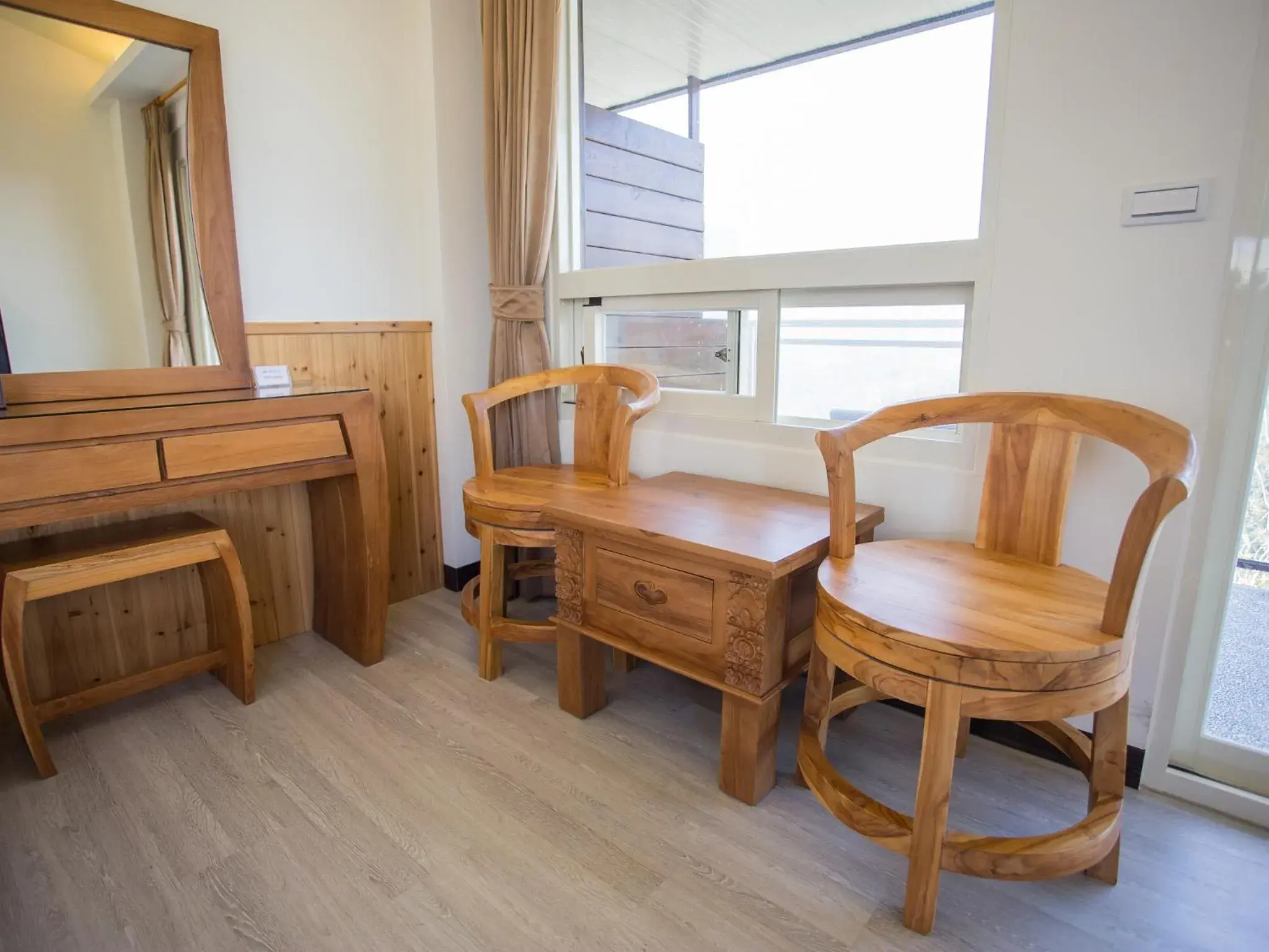 Seating area in Cloud Villa