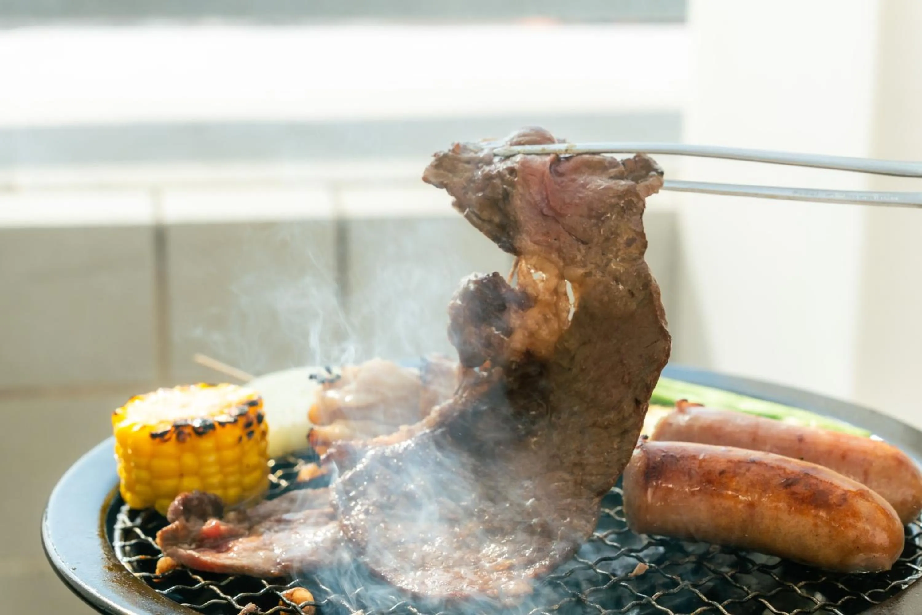 BBQ facilities in Hotel Aqua Citta Naha