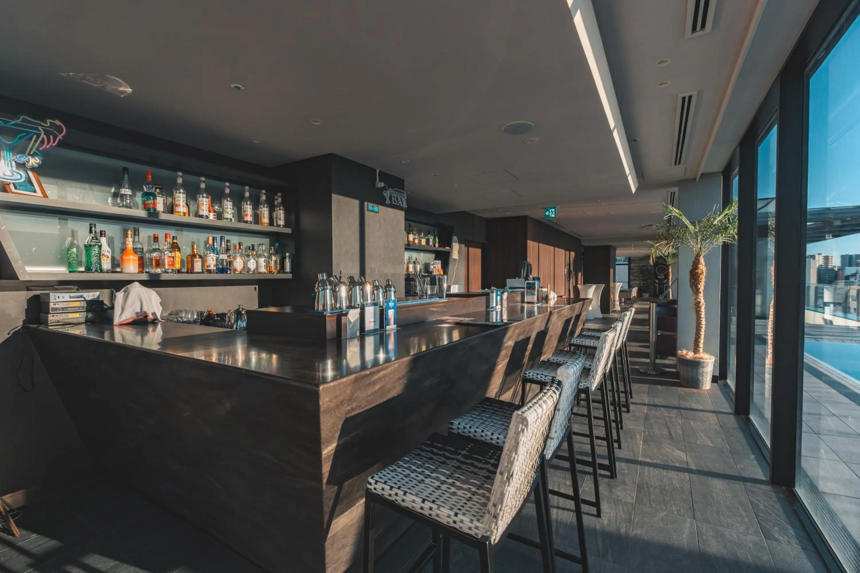 Lounge or bar in Hotel Aqua Citta Naha