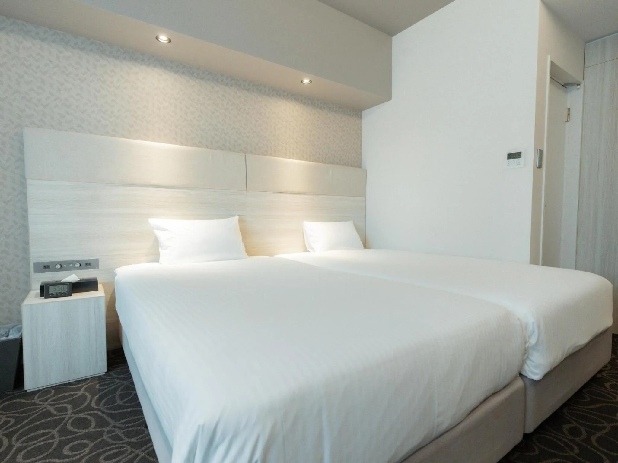 Bed in Hotel Aqua Citta Naha