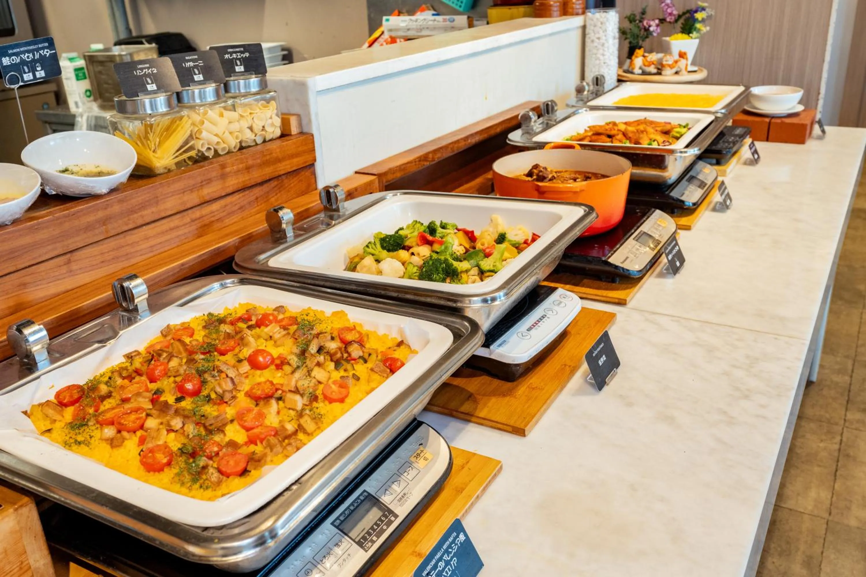 Breakfast in Hotel Aqua Citta Naha