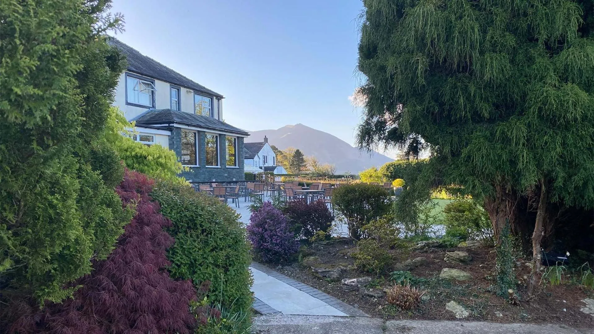 Property building in Lake District Castle Inn