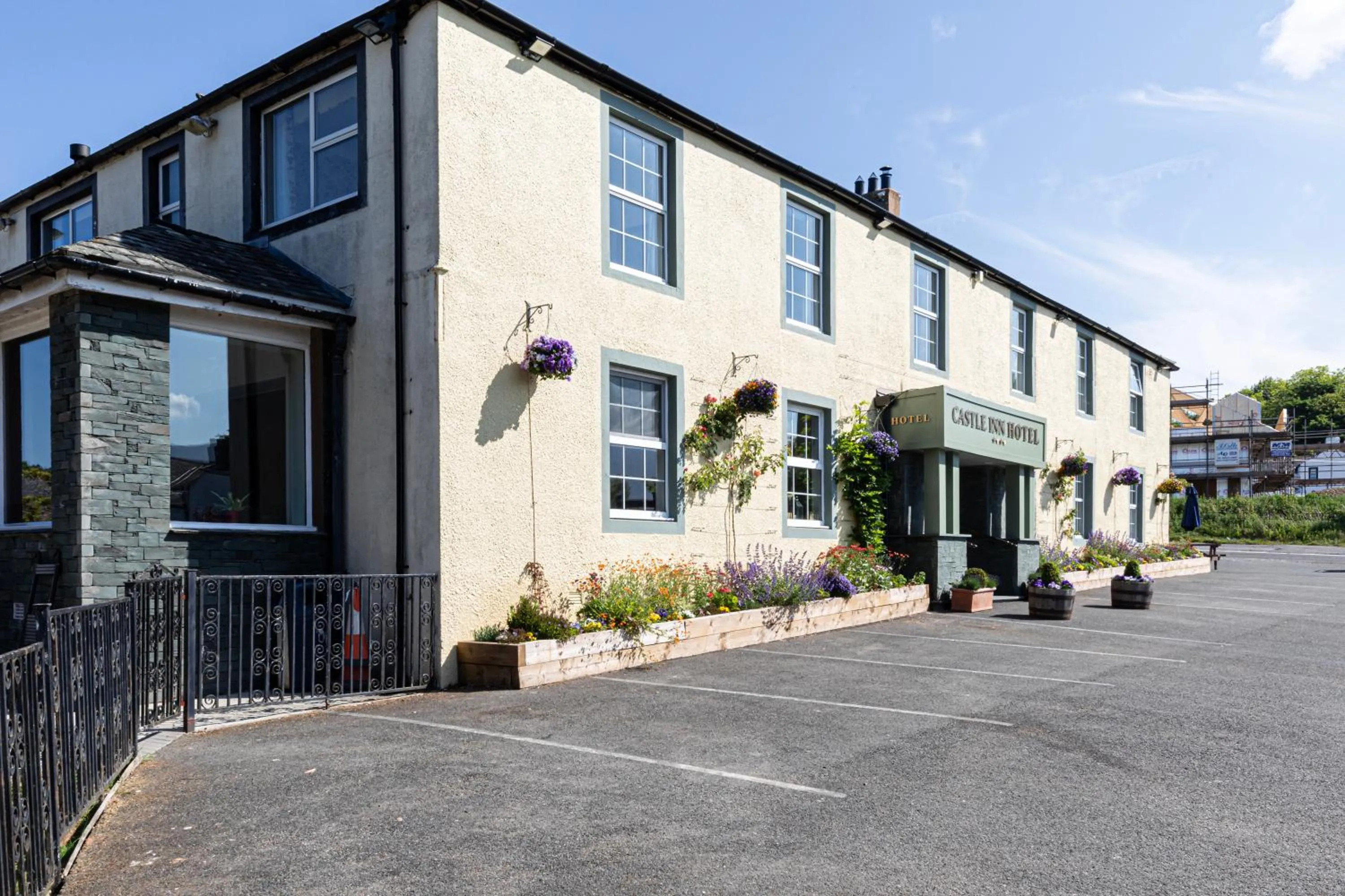Property building in Lake District Castle Inn