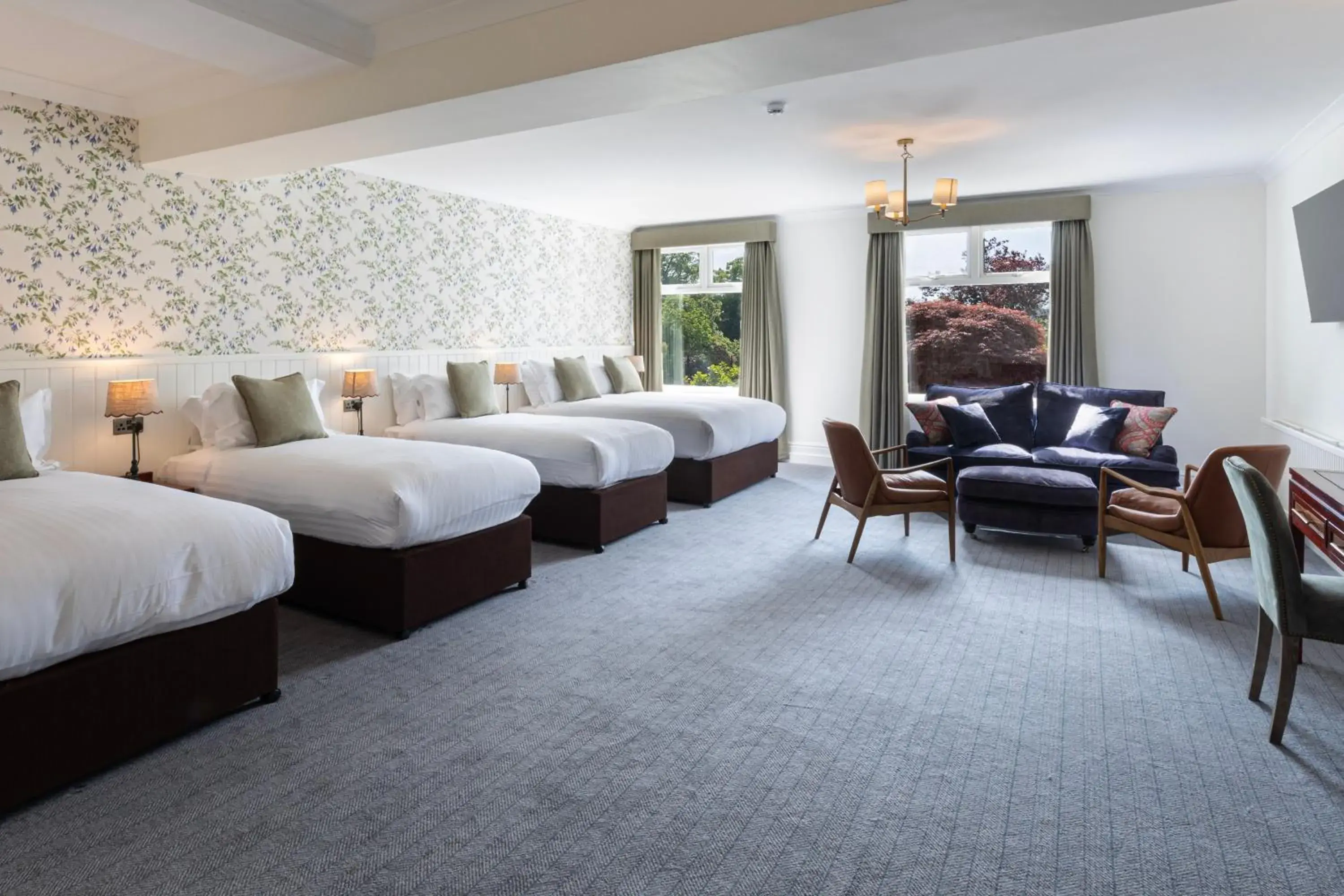 Bed in Lake District Castle Inn Bed in Lake District Castle Inn