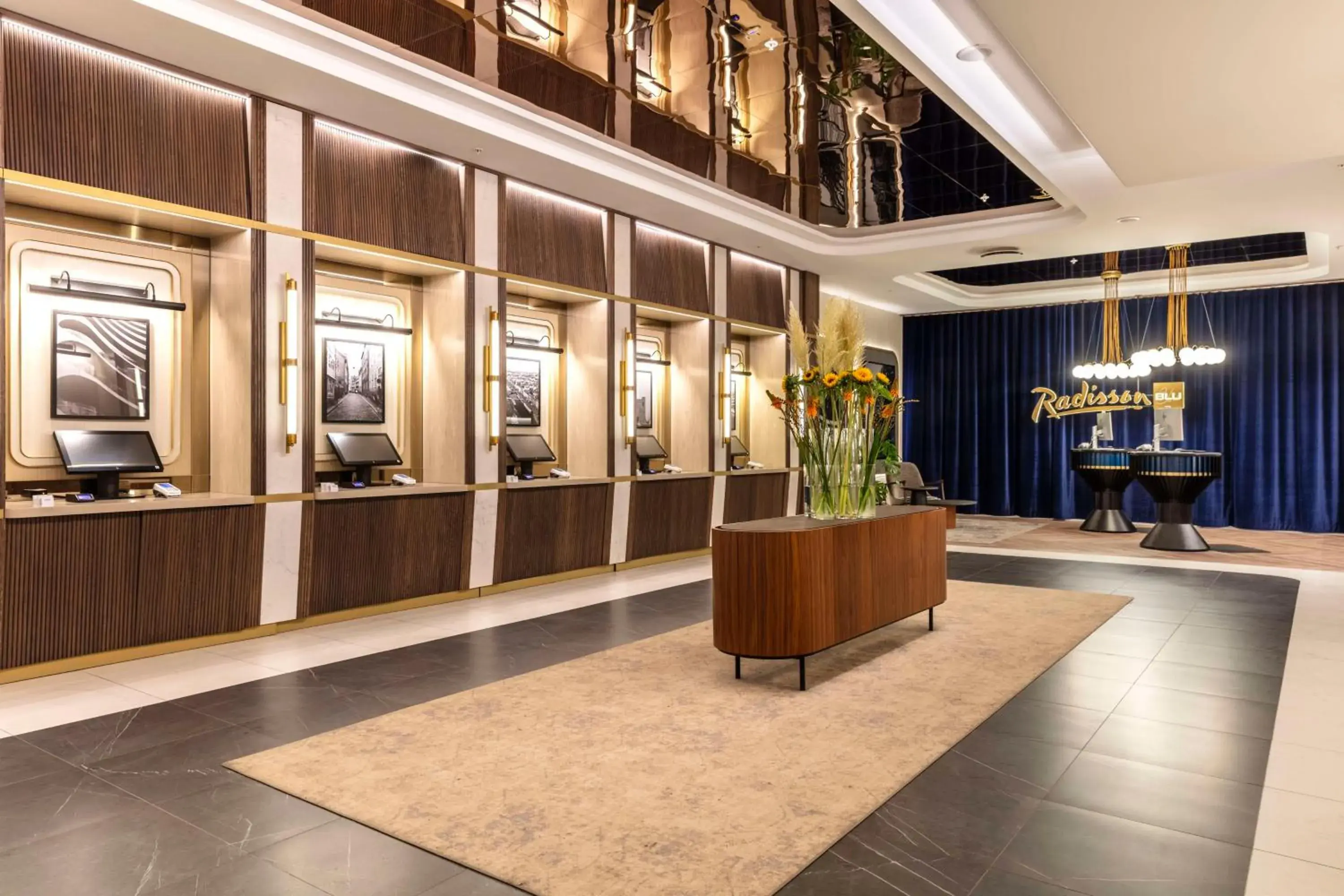 Lobby or reception in Radisson Blu Scandinavia Hotel, Copenhagen Lobby or reception in Radisson Blu Scandinavia Hotel, Copenhagen