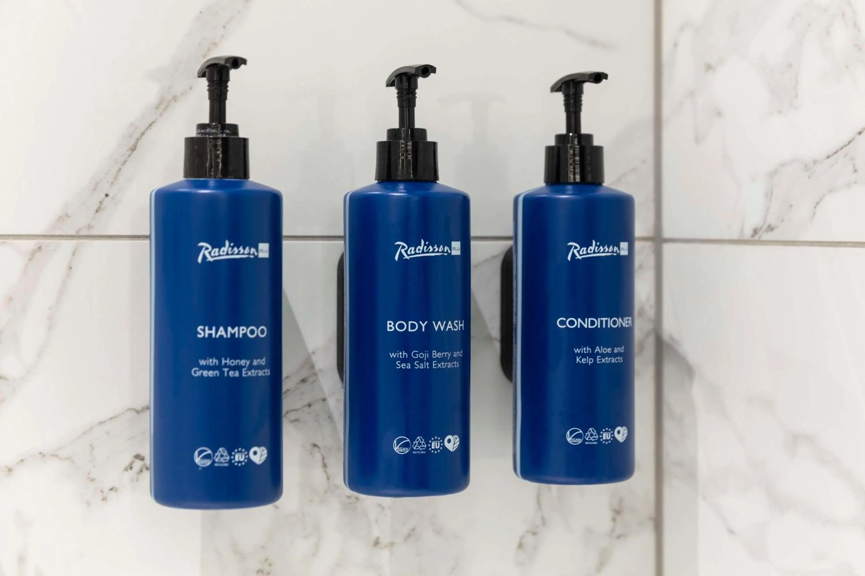 Bathroom in Radisson Blu Scandinavia Hotel, Copenhagen