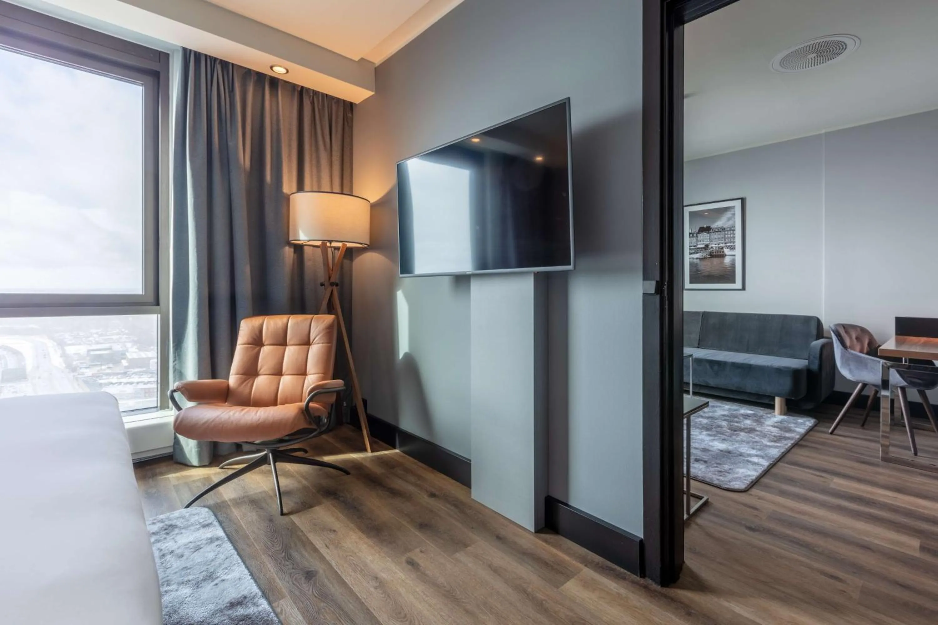 Photo of the whole room in Radisson Blu Scandinavia Hotel, Copenhagen